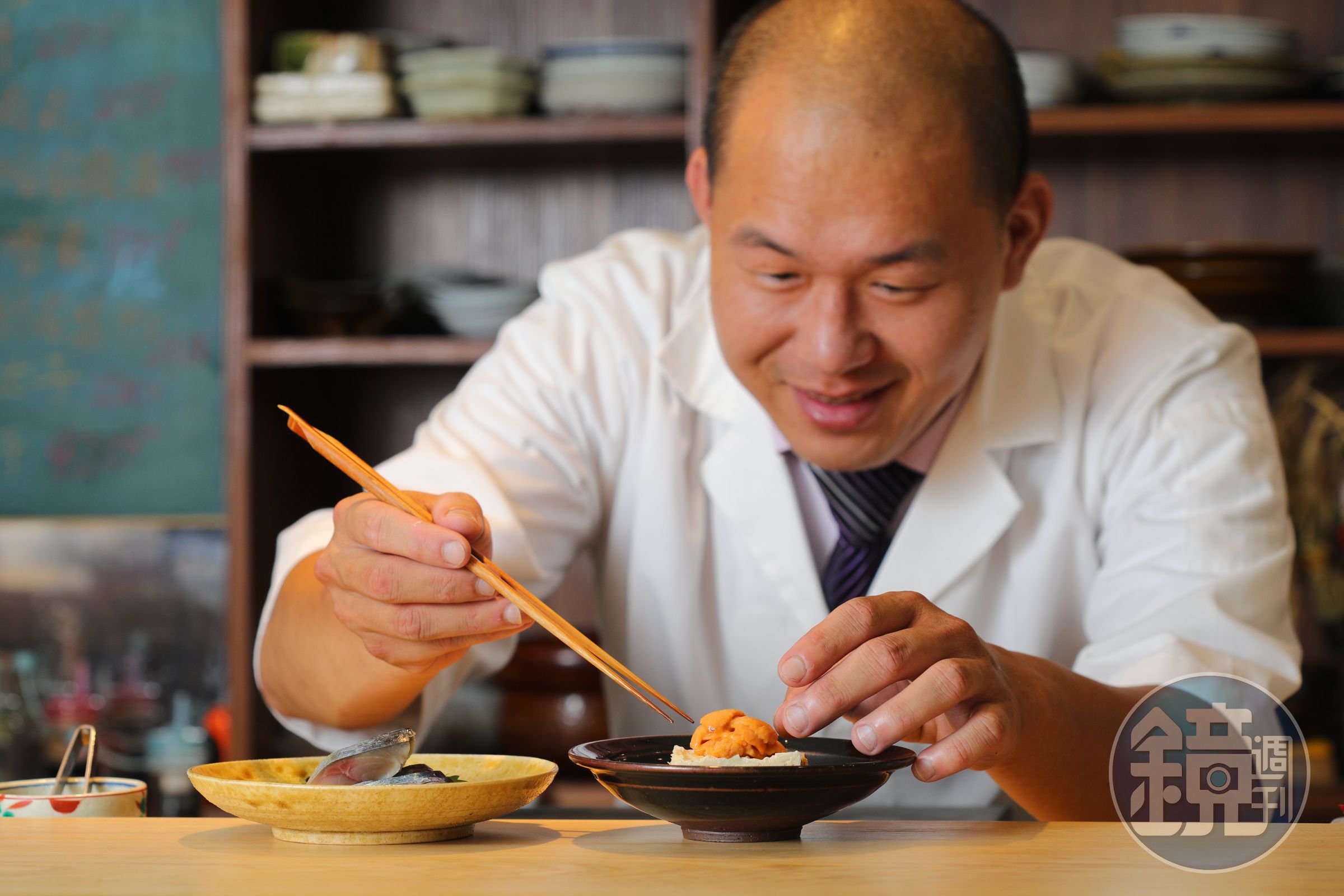 主廚游承鑫（阿鑫）的料理，自在、家常又纖細。