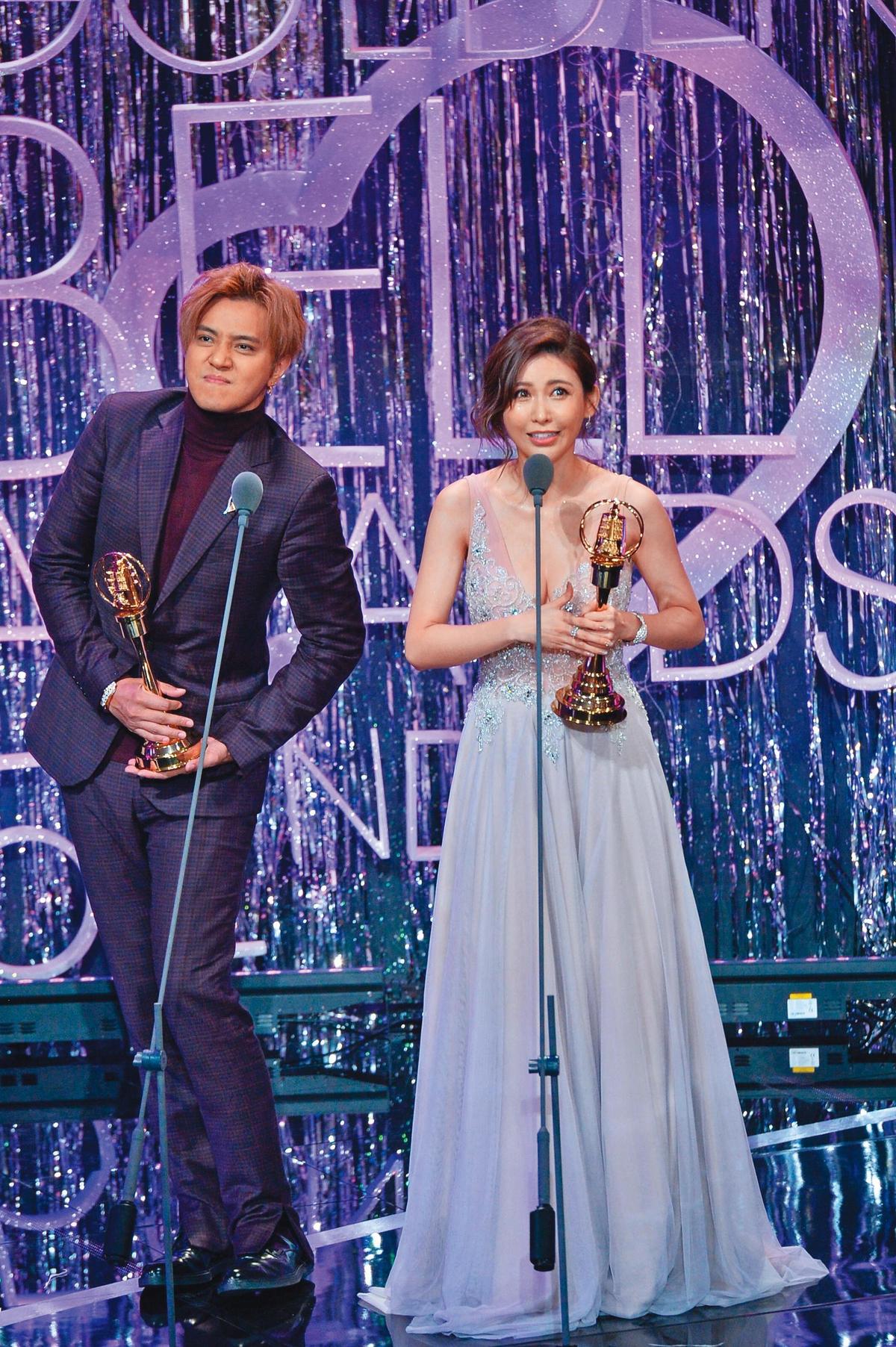 小豬和愷樂的演藝事業目前停擺,兩人至今未回鍋主持《娛樂百分百》節目。(八大提供)