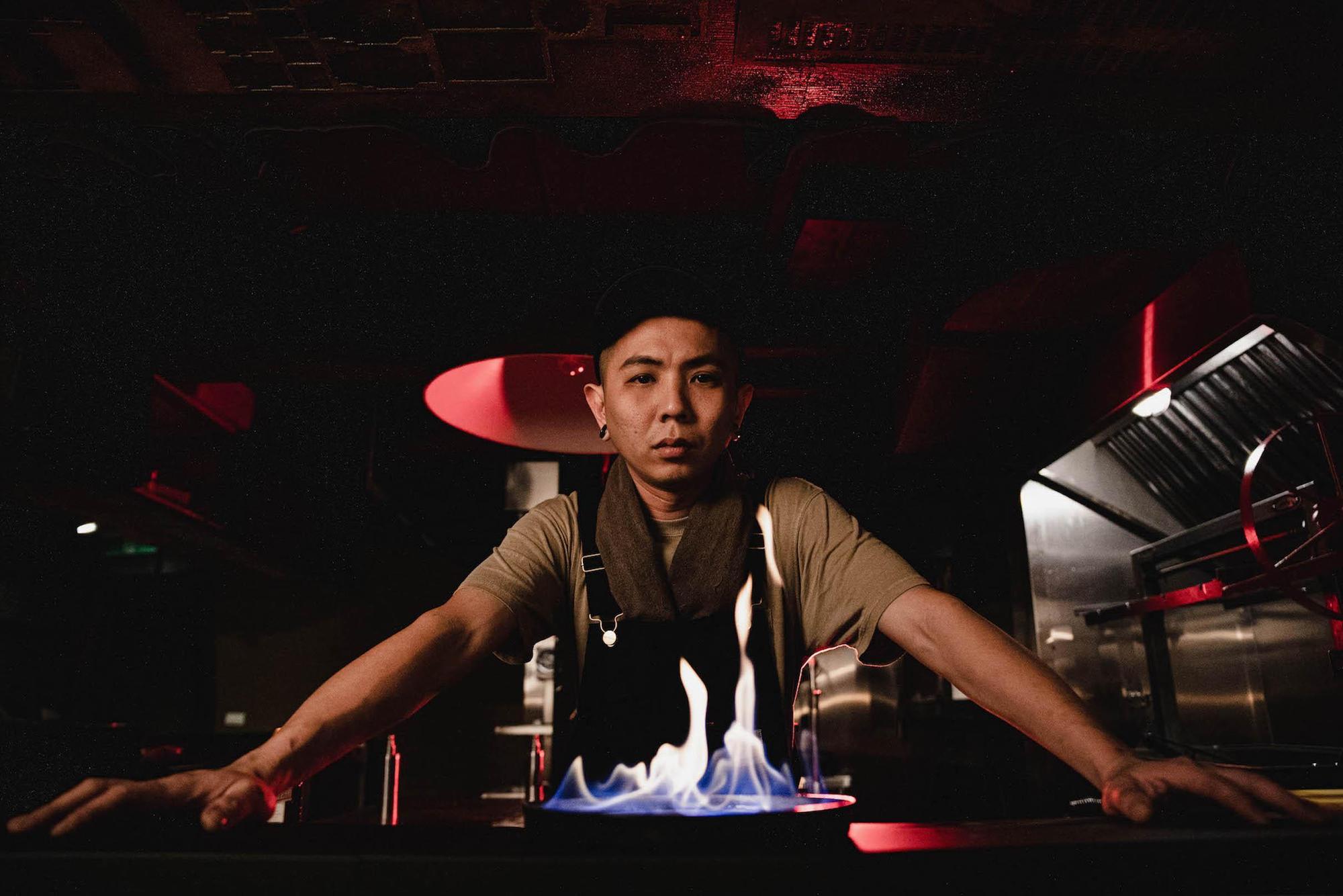 FirePlay Taipei 主廚Nick將以直火料理詮釋西班牙頂級食材。(FirePlay Taipei 提供)