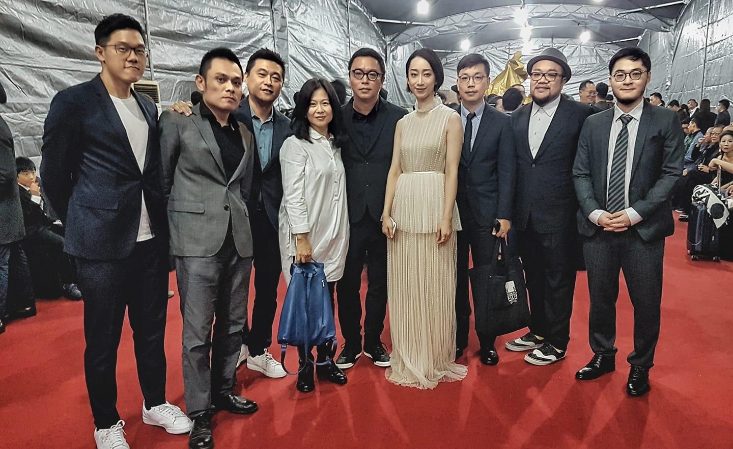 導演協會成員們出席去年金馬獎頒獎典禮。（導演協會提供）
