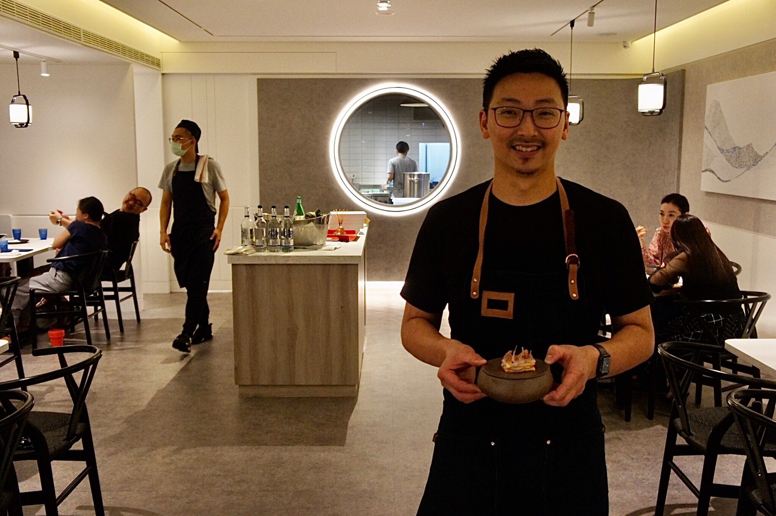 Vincent定義「chinois是現代時髦中餐廳。」