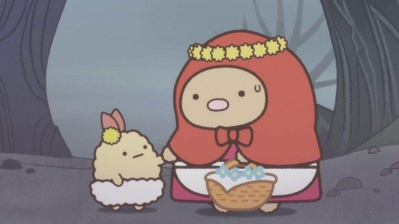 《角落小夥伴電影版：魔法繪本裡的新朋友》詮釋童話賣火柴的小女孩。（威視電影）