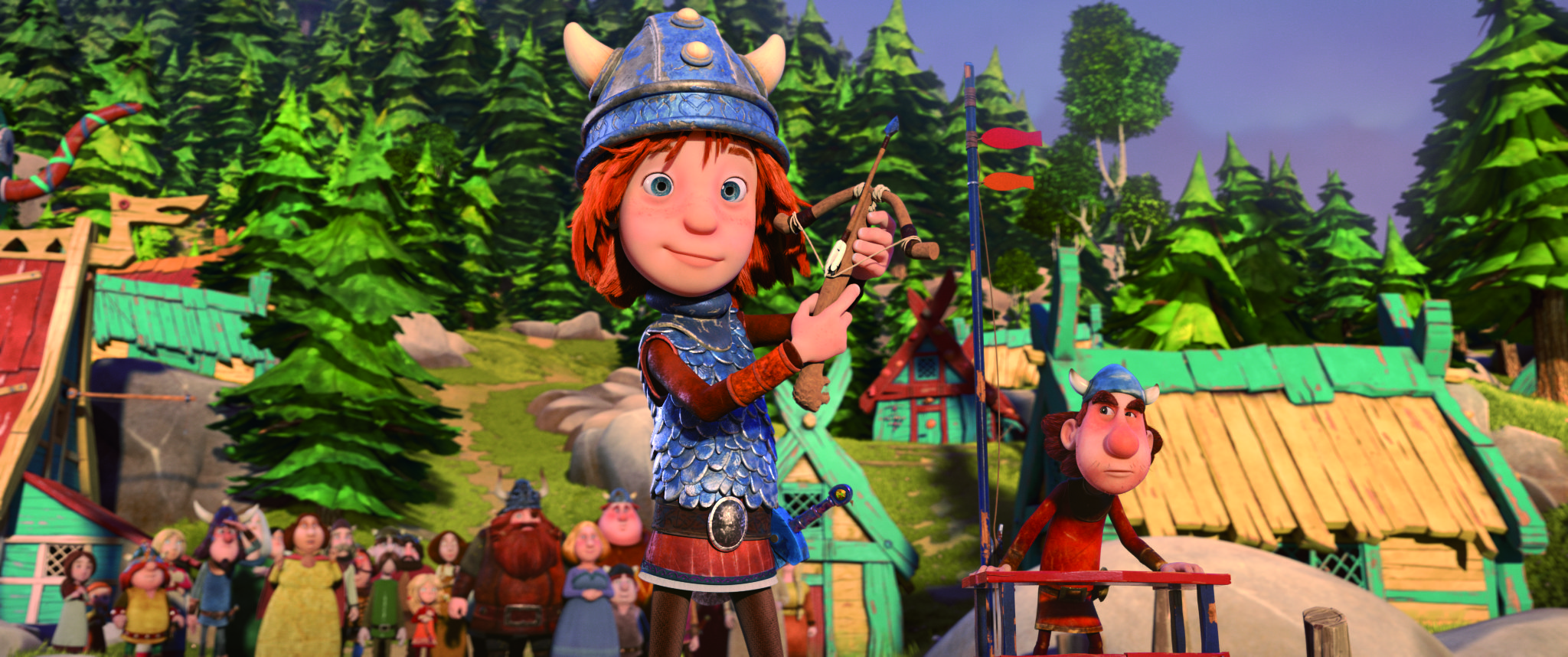 2020年版《北海小英雄》故事描述小威的媽媽變成雕像，他冒險尋找解救媽媽的方法。（華映）