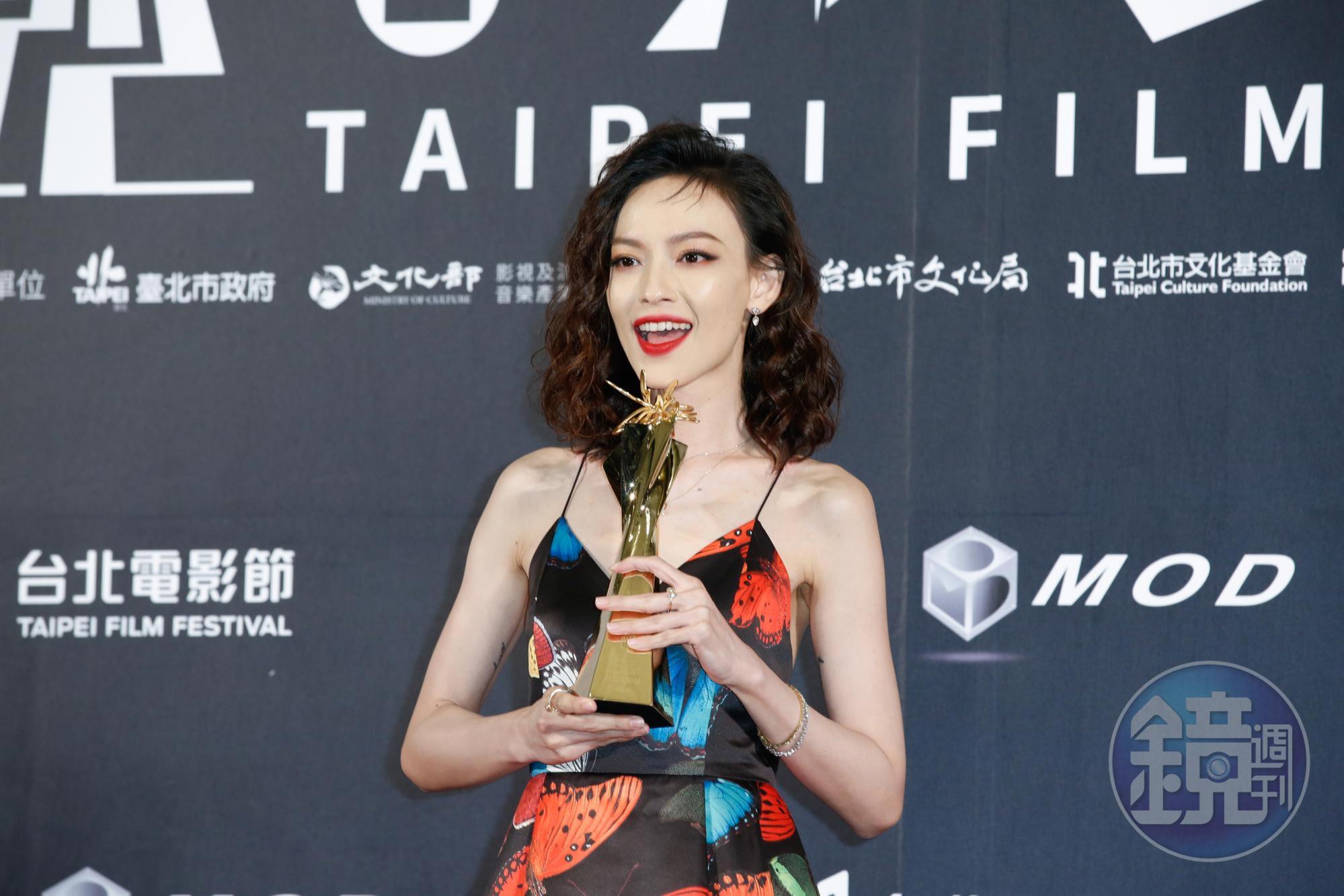 姚以緹憑《江湖無難事》拿下台北電影獎最佳女配角。