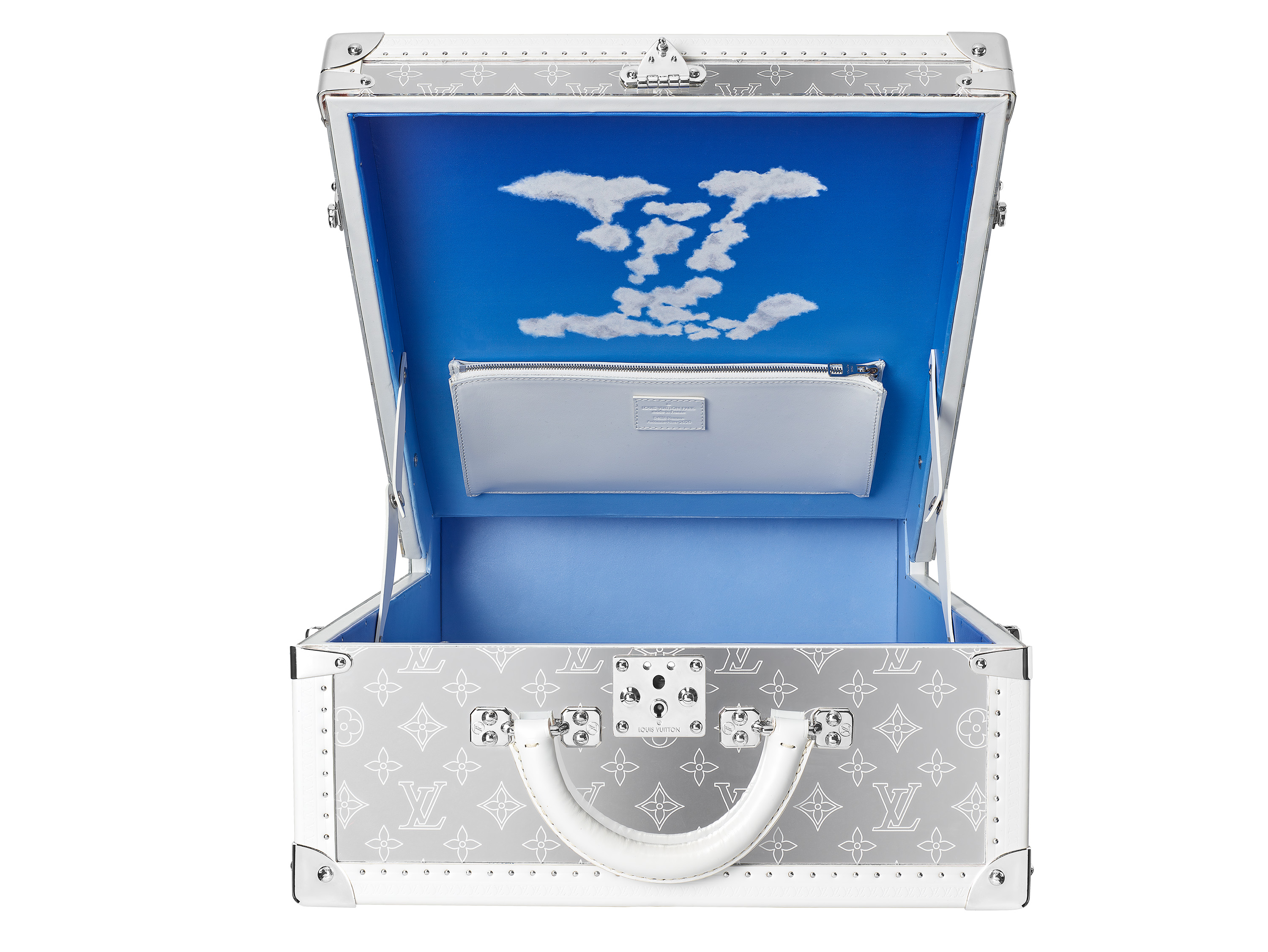 Monogram Mirror後背包硬箱。NT$2,580,000（LV提供）