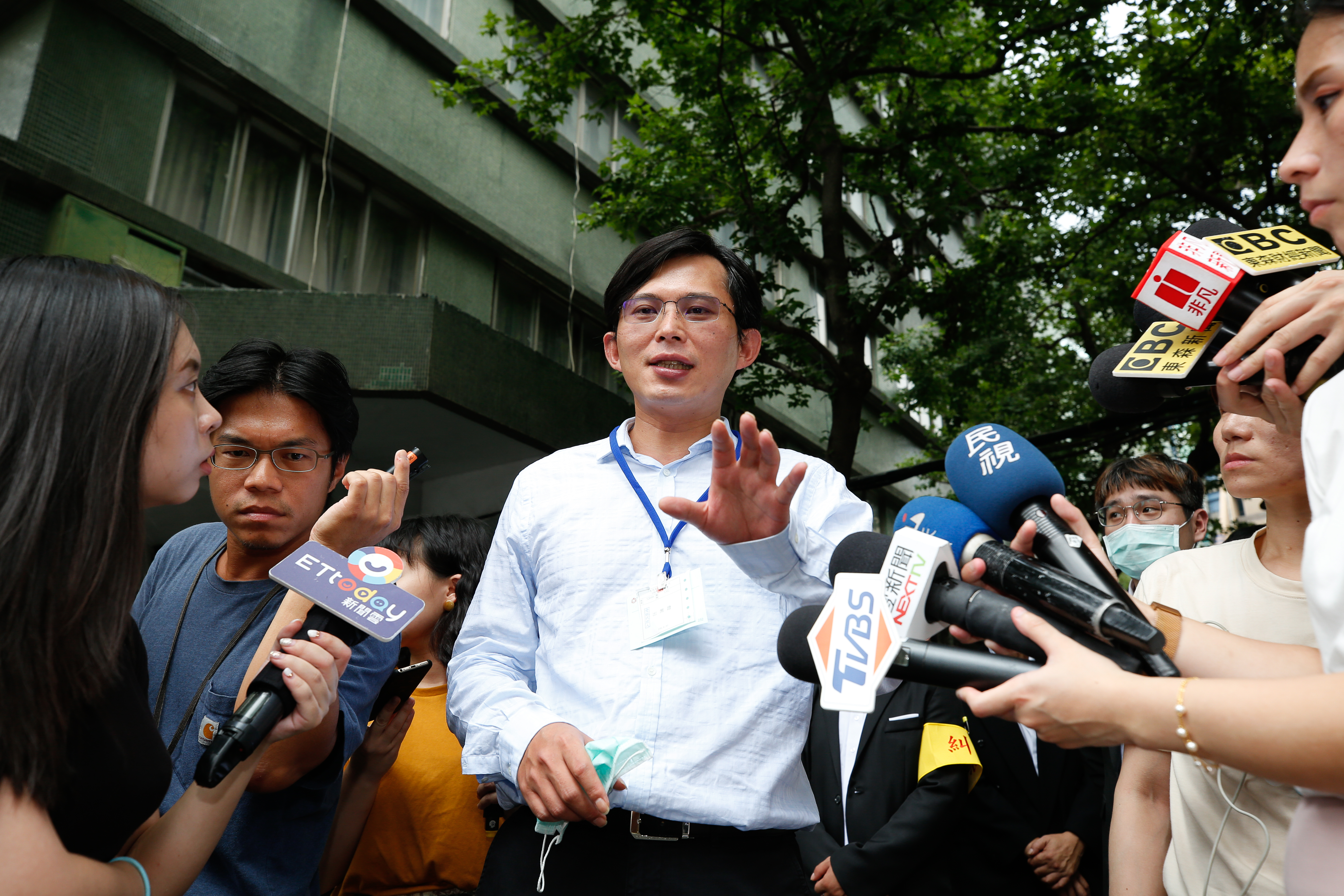 大同獨立董事候選人黃國昌強調，自己當選與否並不重要，此事背後有更大議題值得探討。