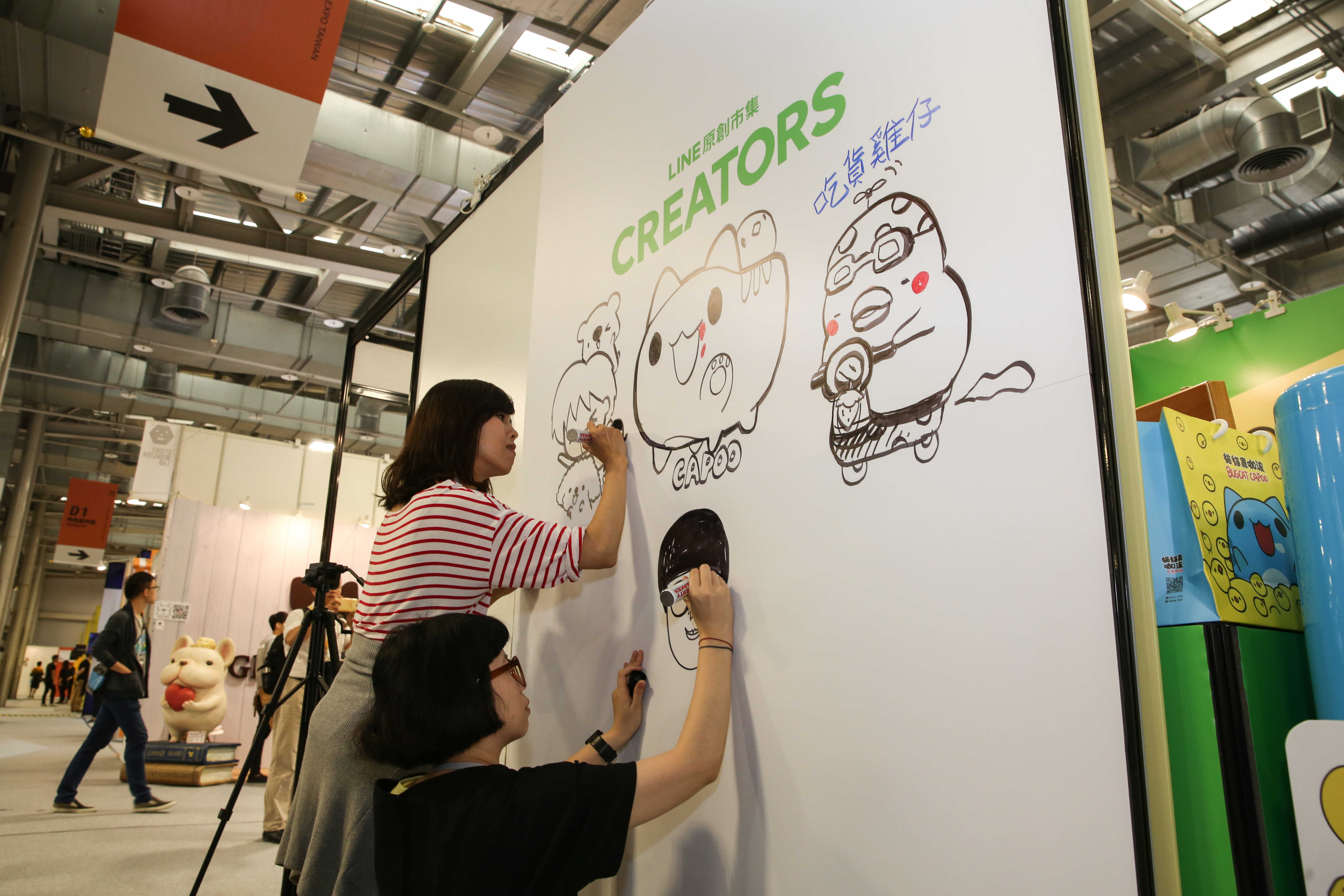 LINE持續看好台灣貼圖市場，首度公開貼圖使用數據。