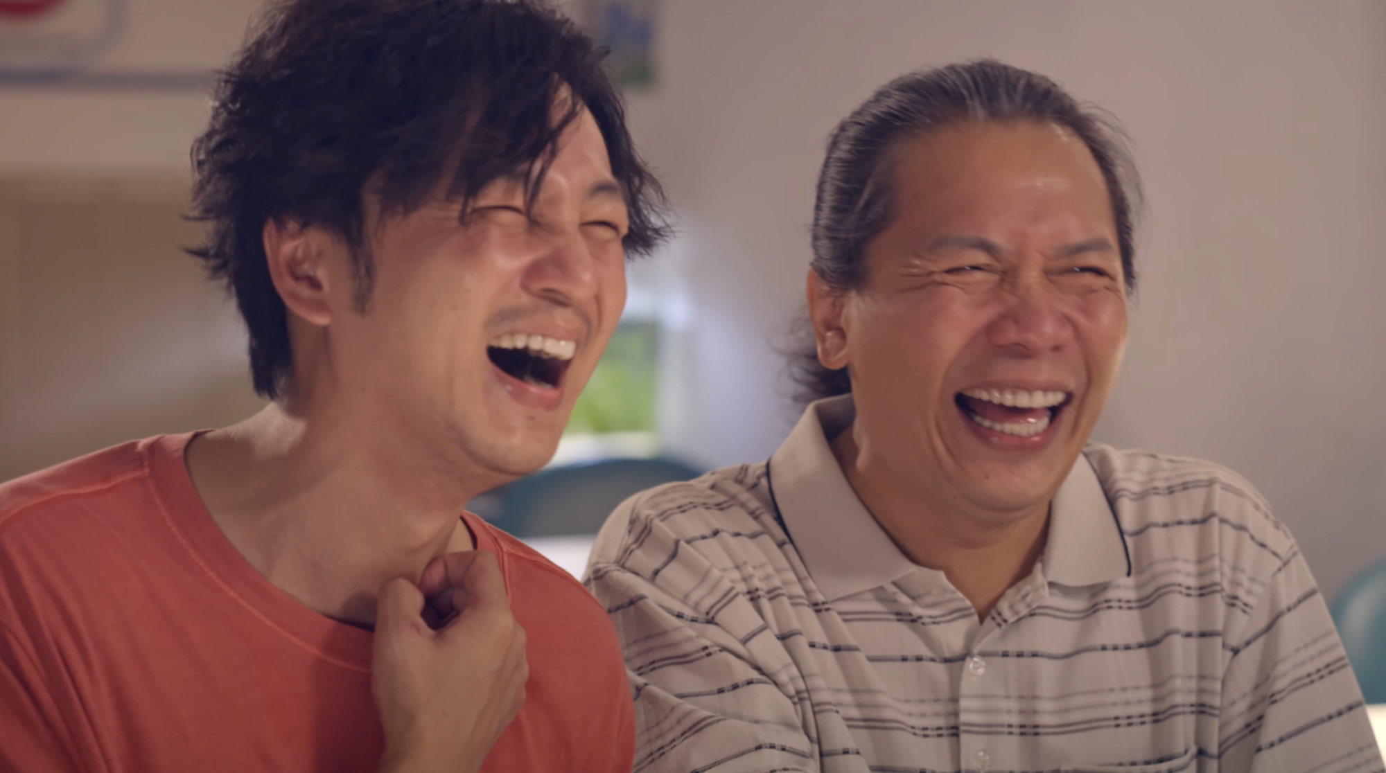 許傑輝與張書偉在《我的婆婆怎麼那麼可愛》中是忘年之交,被網友拱成「一貴CP」。(公視提供)