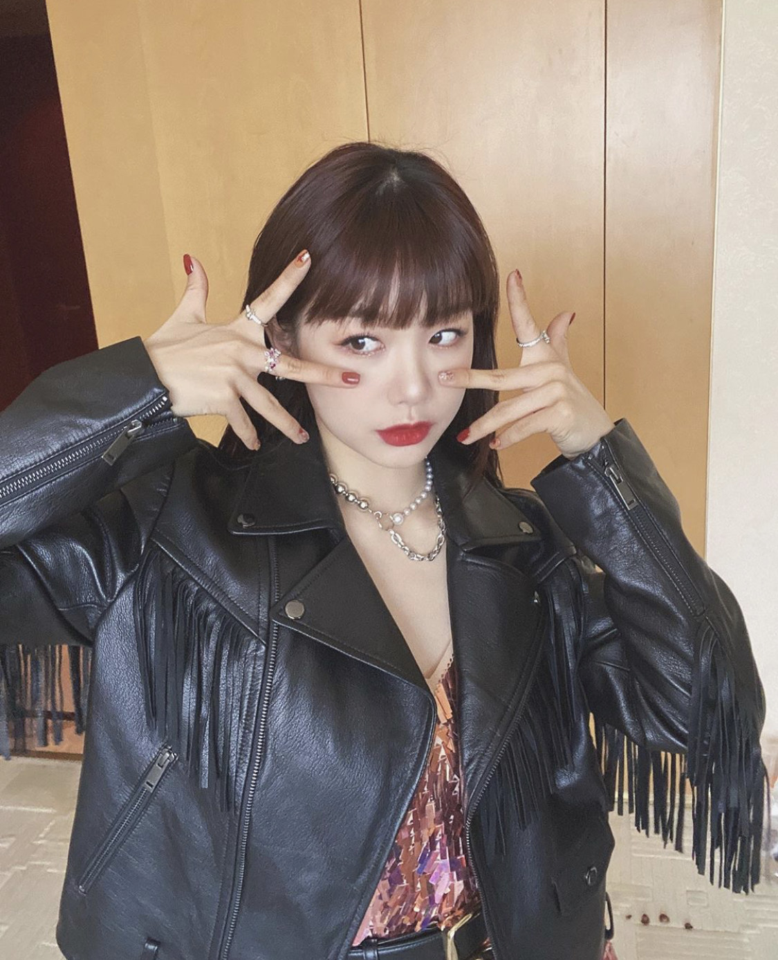 徐夢潔自「火箭少女101」解散後，被發現完全沒公開行程，疑遭經紀公司冷凍。（圖/翻攝自徐夢潔IG）