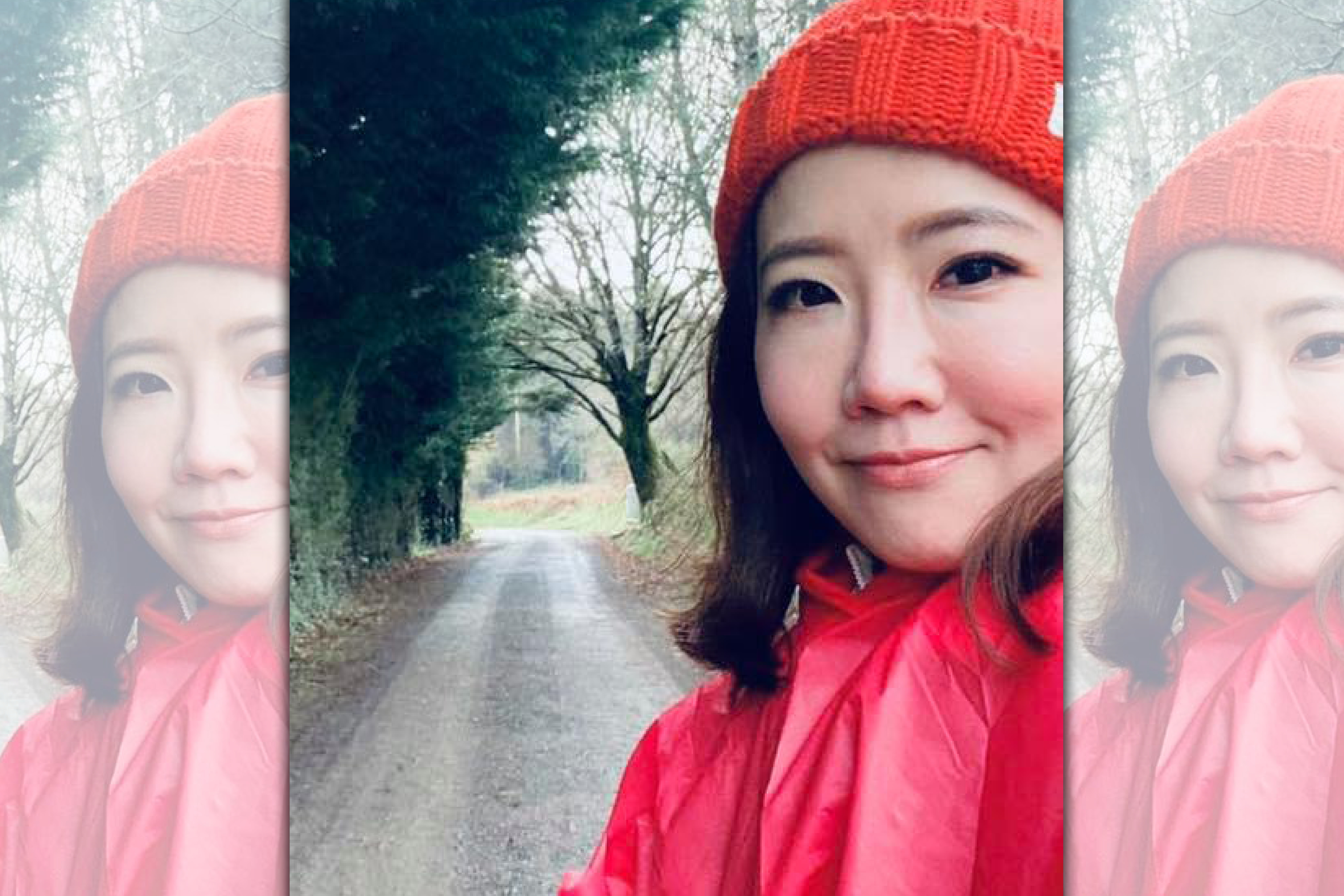 今年初，謝忻在淡季走上西班牙朝聖之路，體驗極孤獨與自己對話的旅程。（翻攝自謝忻臉書）