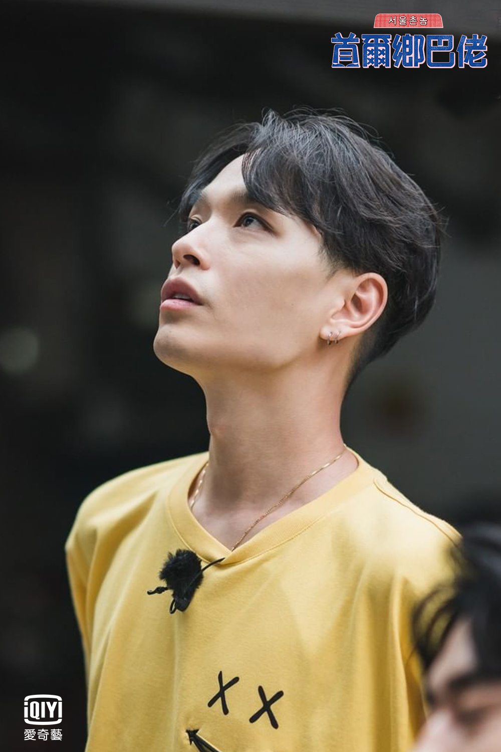 Simon D出身釜山，憶起當年接觸嘻哈的歲月，不禁紅了眼眶。（愛奇藝台灣站提供）