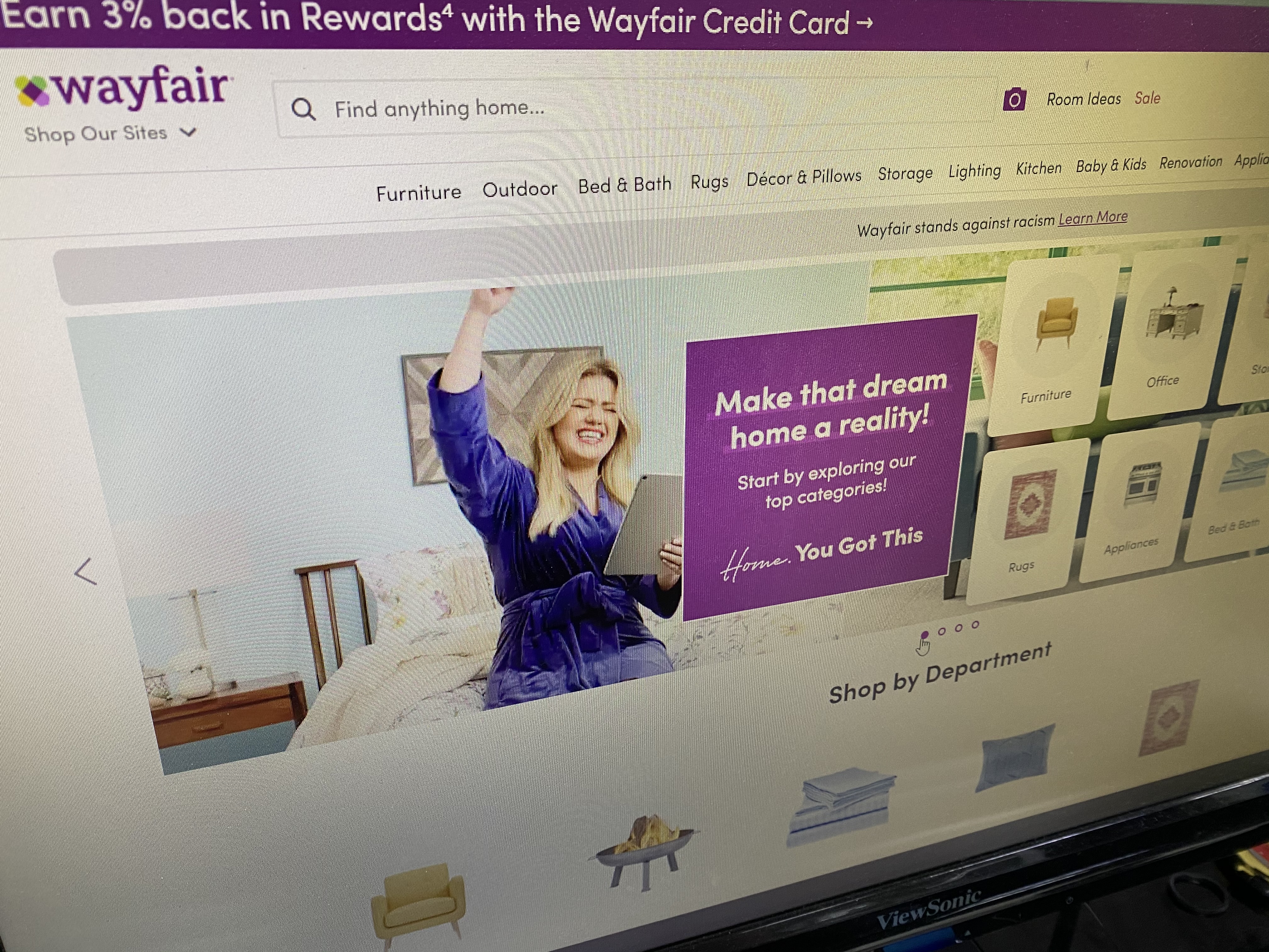 家具網站Wayfair在上個週末成為全美最火網站，不過原因不太光采。