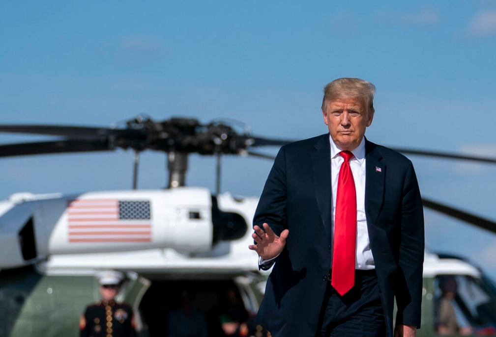 美國總統川普宣布簽署香港自治法以及一項行政命令，反制中國強推國安法。（翻攝自白宮網站）