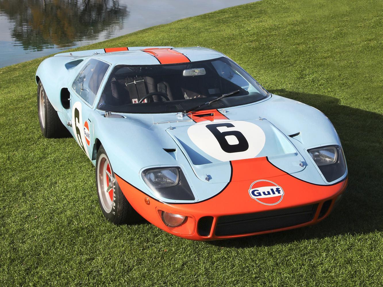  FORD GT40由傳奇車輛工程師Carroll Shelby 主導設計。