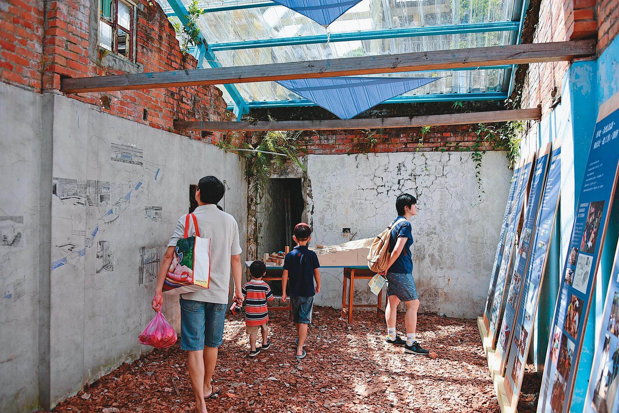 山海小博物館原屋主已移居他鄉,經過山海工作營成員及居民的努力整理,成為一處開放空間。