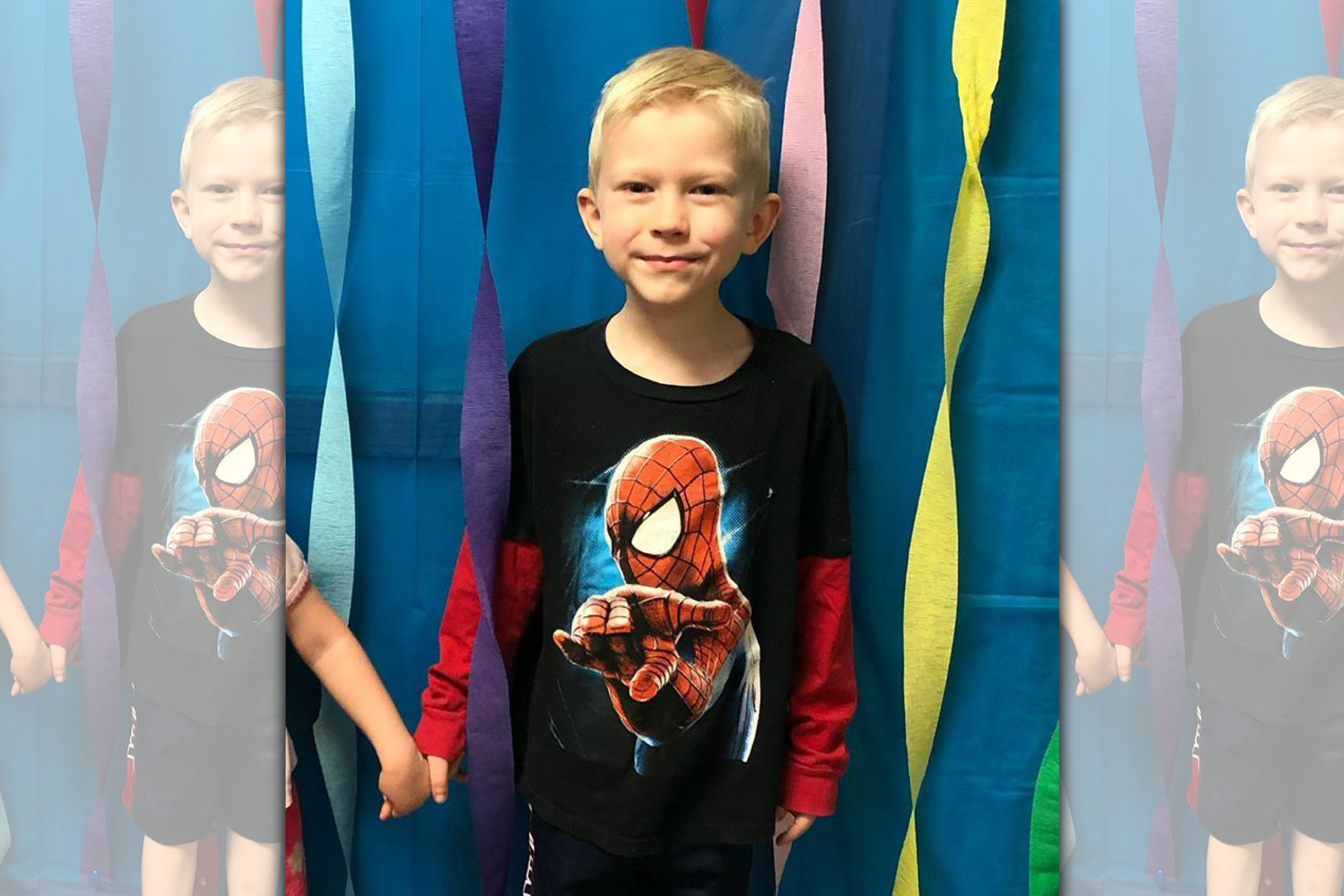 6歲的布里傑在一場犬隻攻擊中，成功保護妹妹。（翻攝instagram@nicolenoelwalker）