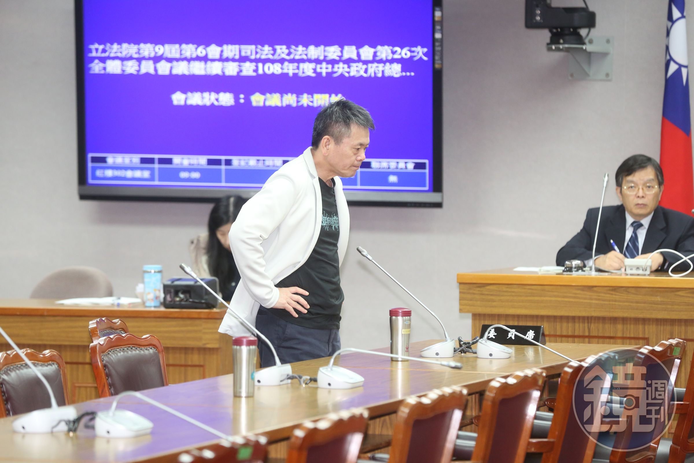 林為洲先是承認陳菊本身沒案子在監察院，仍不斷跳針表示「有疑慮」。（本刊資料照）