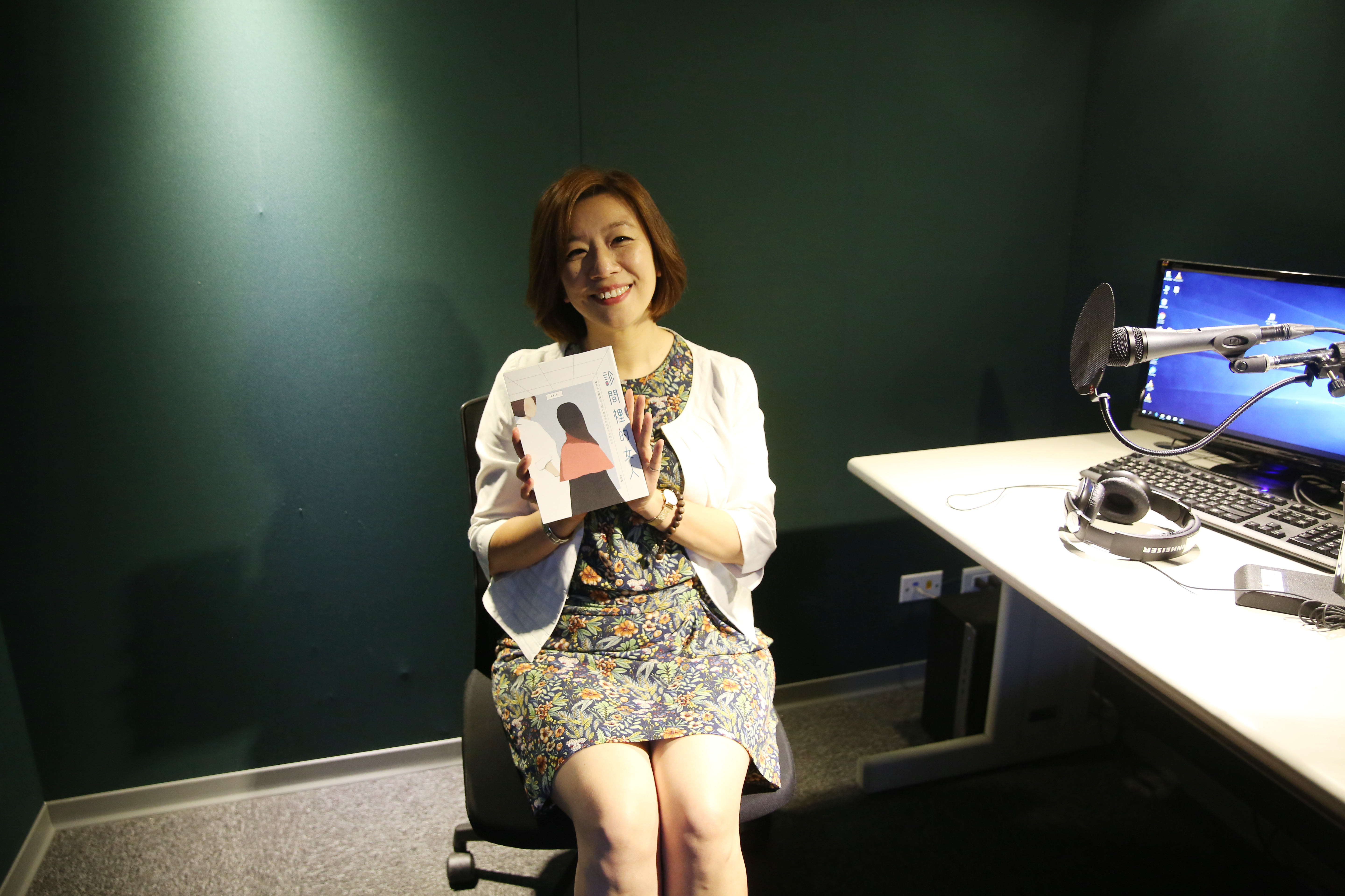 《診間裡的女人》原著作者林靜儀。（圖／鏡文學提供）