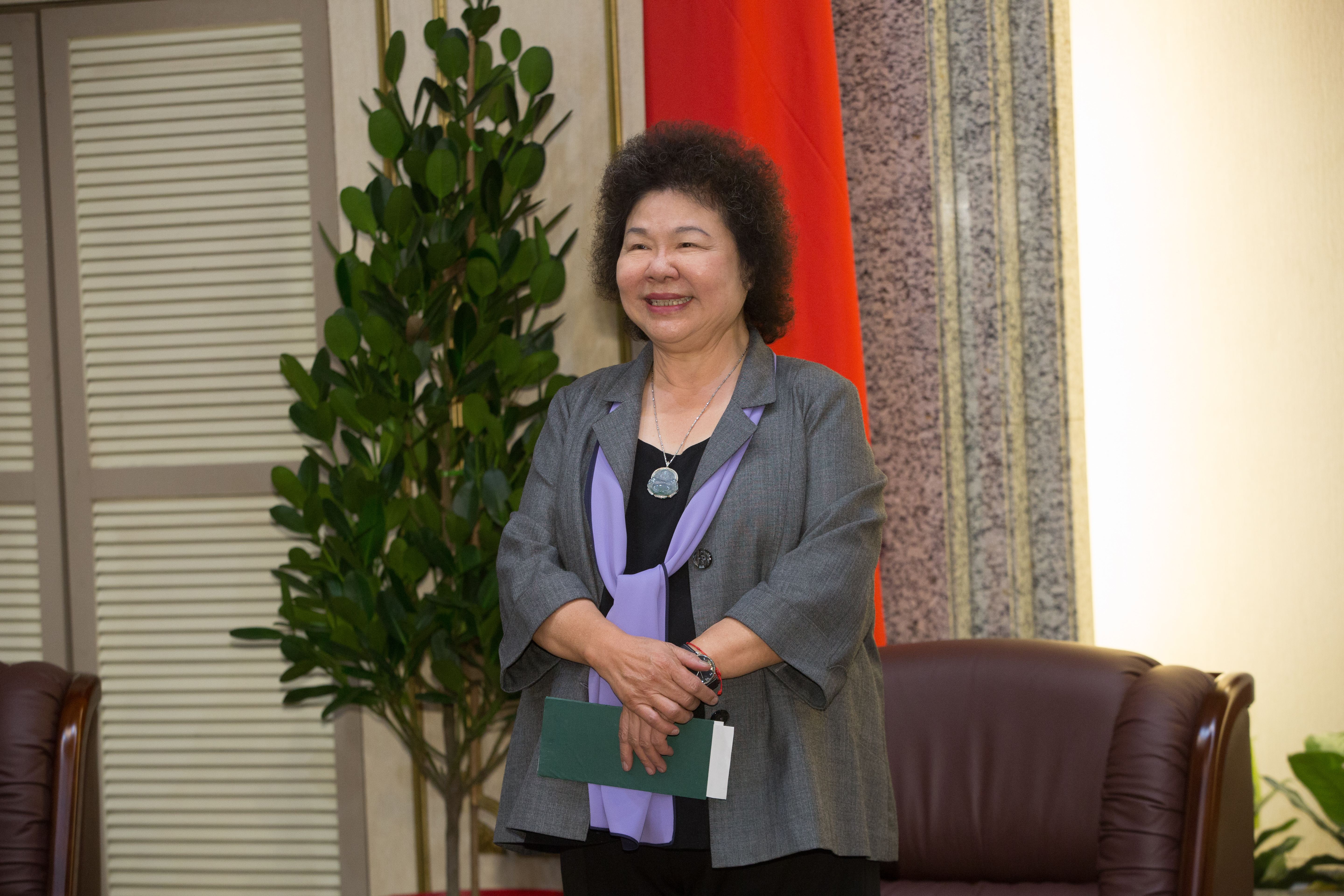 陳菊強調「我會以我的初心，用我的餘生，守護台灣、維護人權。」