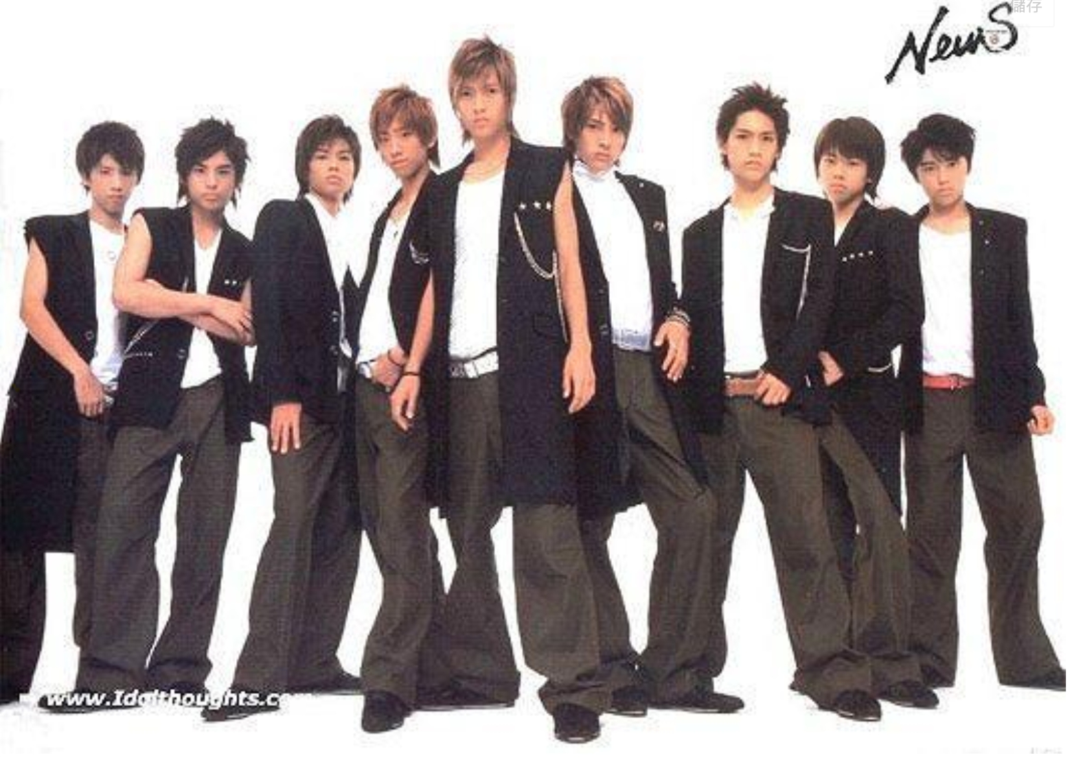 NEWS在2004年出道時為9人團，成員陸續退團目前為3人組合。（網路圖片）