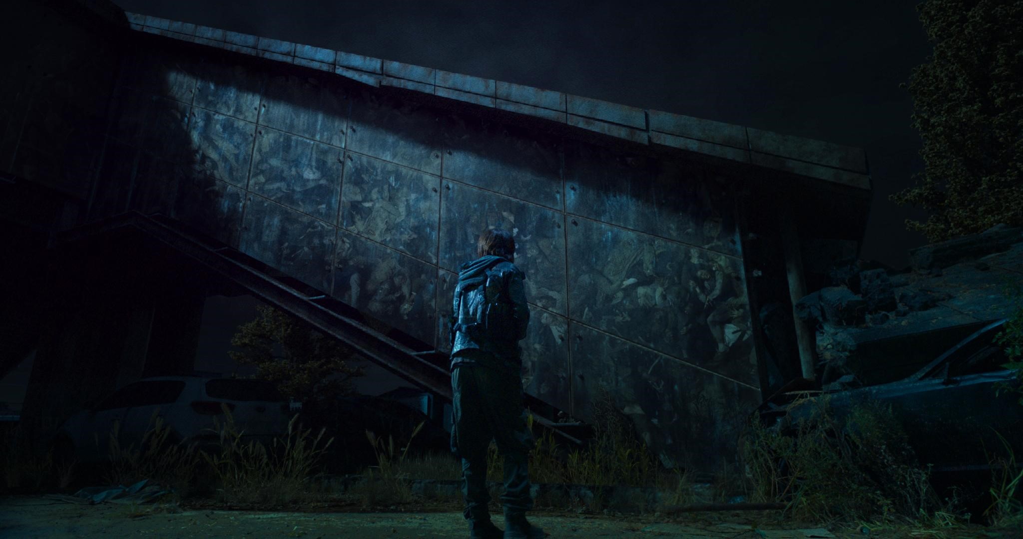 《屍速列車2：感染半島》中大多的場面都靠搭景和CG後製完成。（車庫娛樂提供）