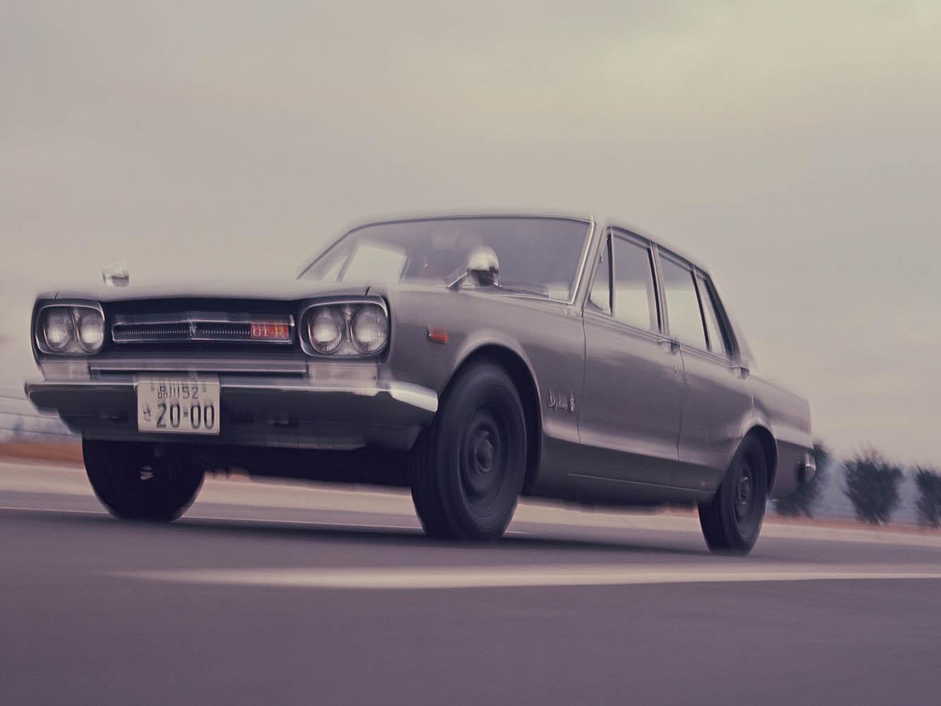 初代Skyline GT-R當時的160hp輸出已經是日本最強大的一台。