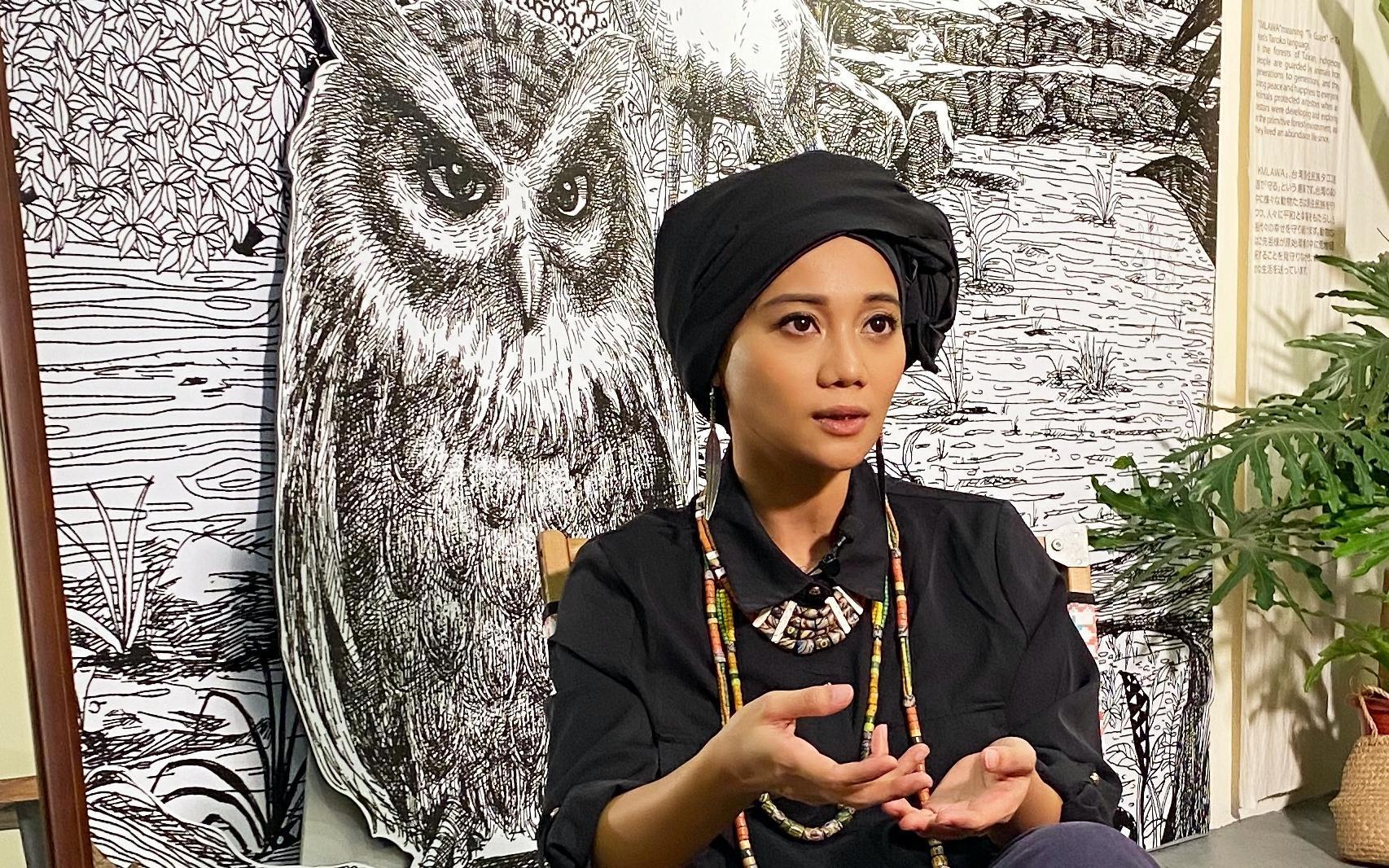 阿爆專輯《kinakaian 母親的舌頭》入圍本屆金曲獎8項大獎。（那屋瓦文化提供）