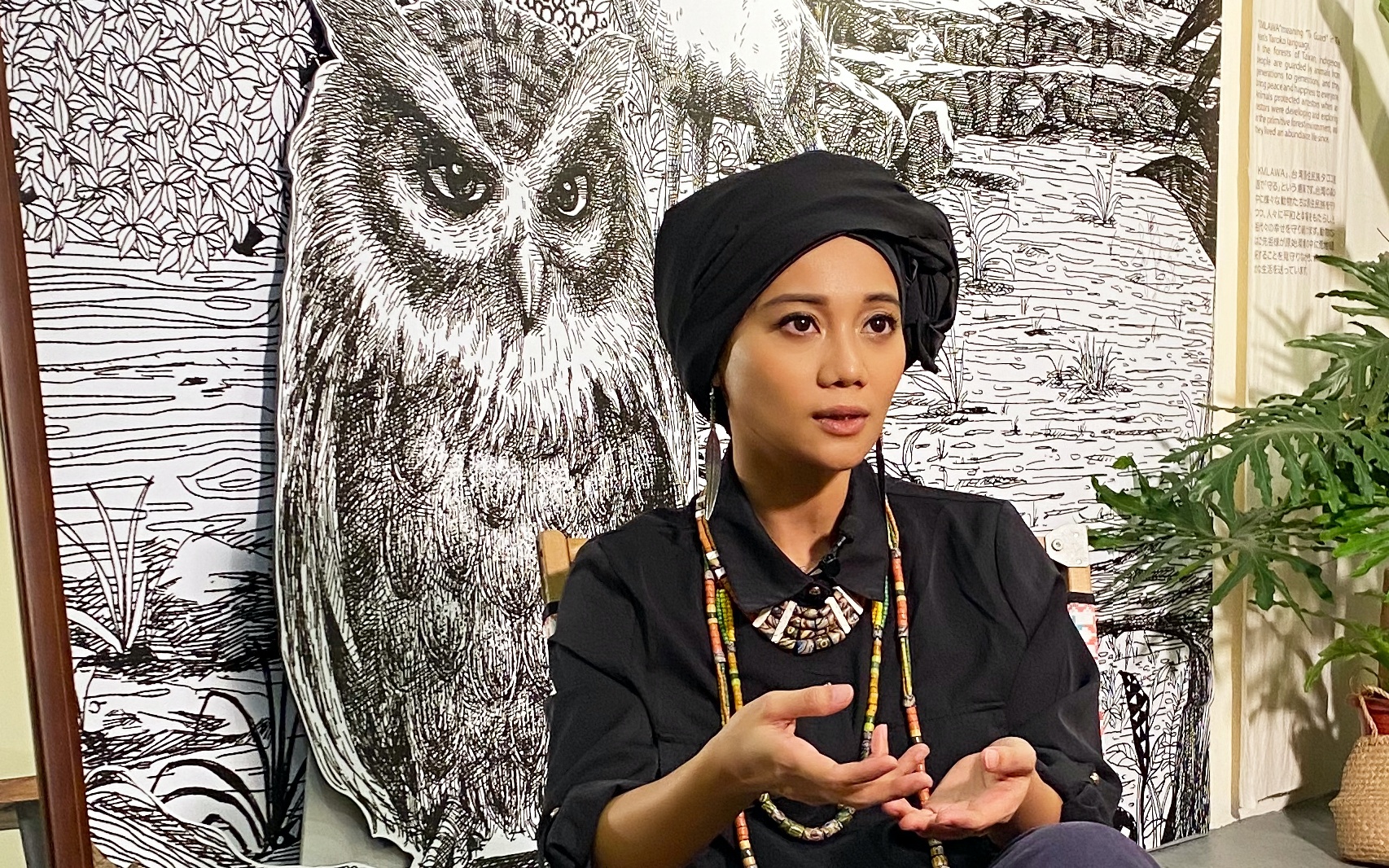 阿爆專輯《kinakaian 母親的舌頭》入圍本屆金曲獎8項大獎。（那屋瓦文化提供）