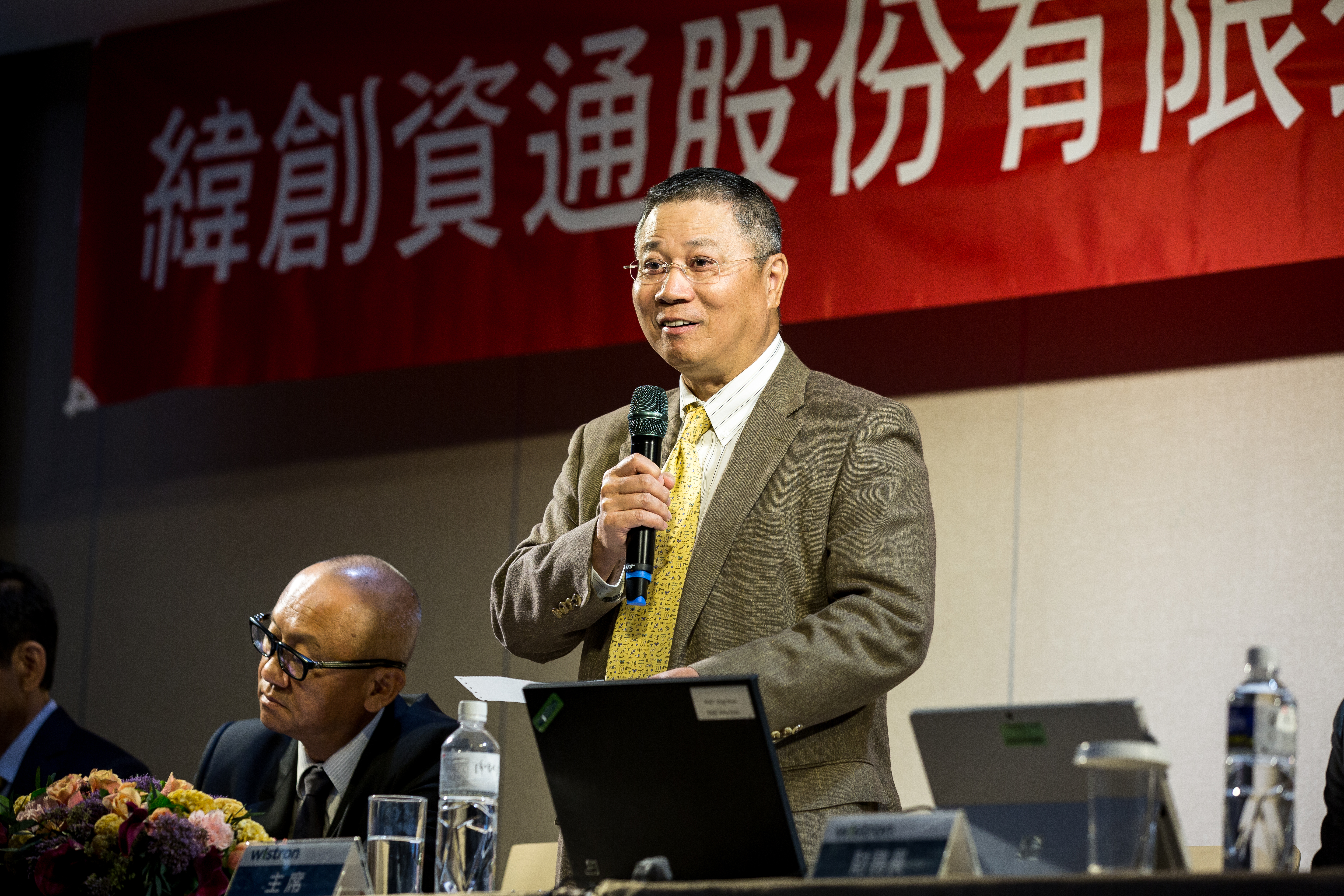 花了多年心血投入iPhone代工的林憲銘（圖），明顯看到蘋果刻意扶植大陸代工廠的決心。