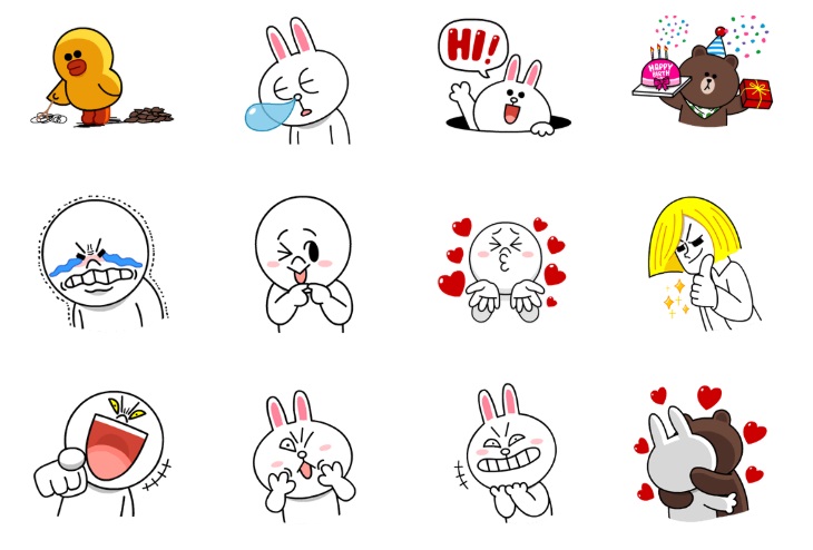 LINE推出舊貼圖換代幣活動，只要符合資格的用戶就有機會成為幸運兒。（翻攝LINE）