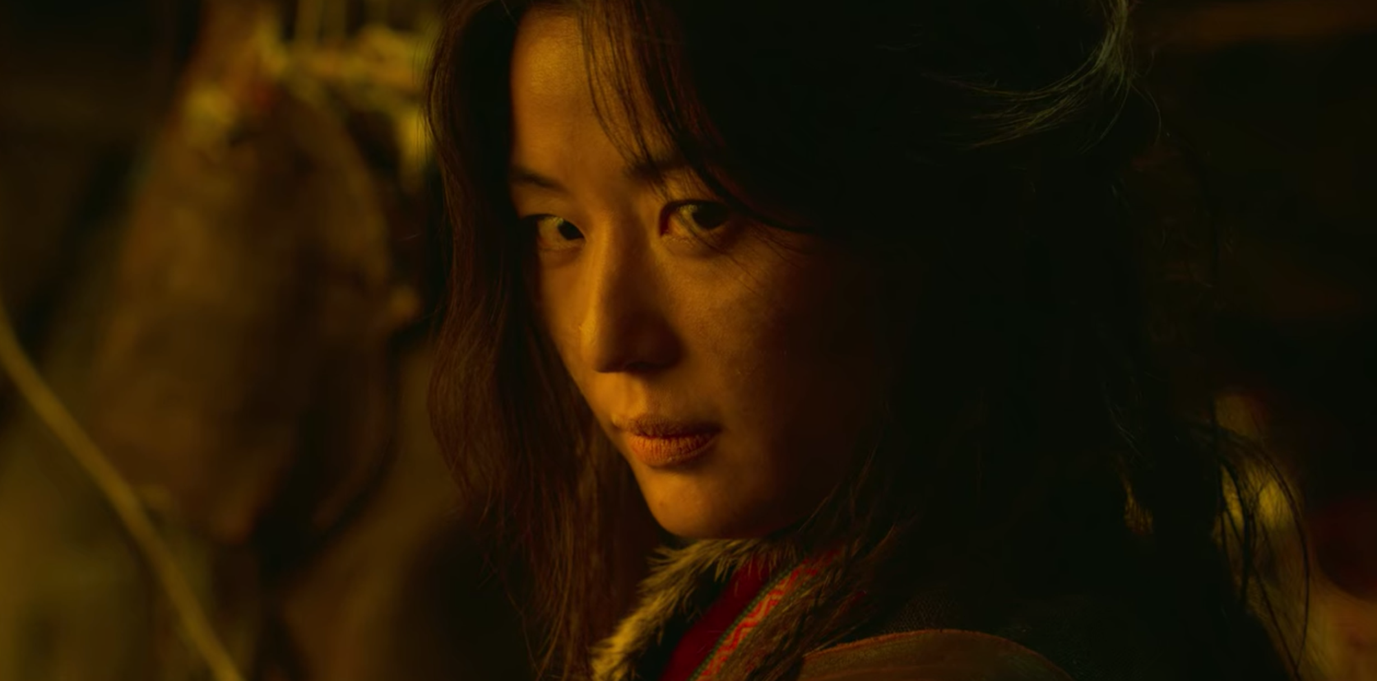 全智賢將主演《屍戰朝鮮外傳:阿信篇》。(截圖自Netflix)