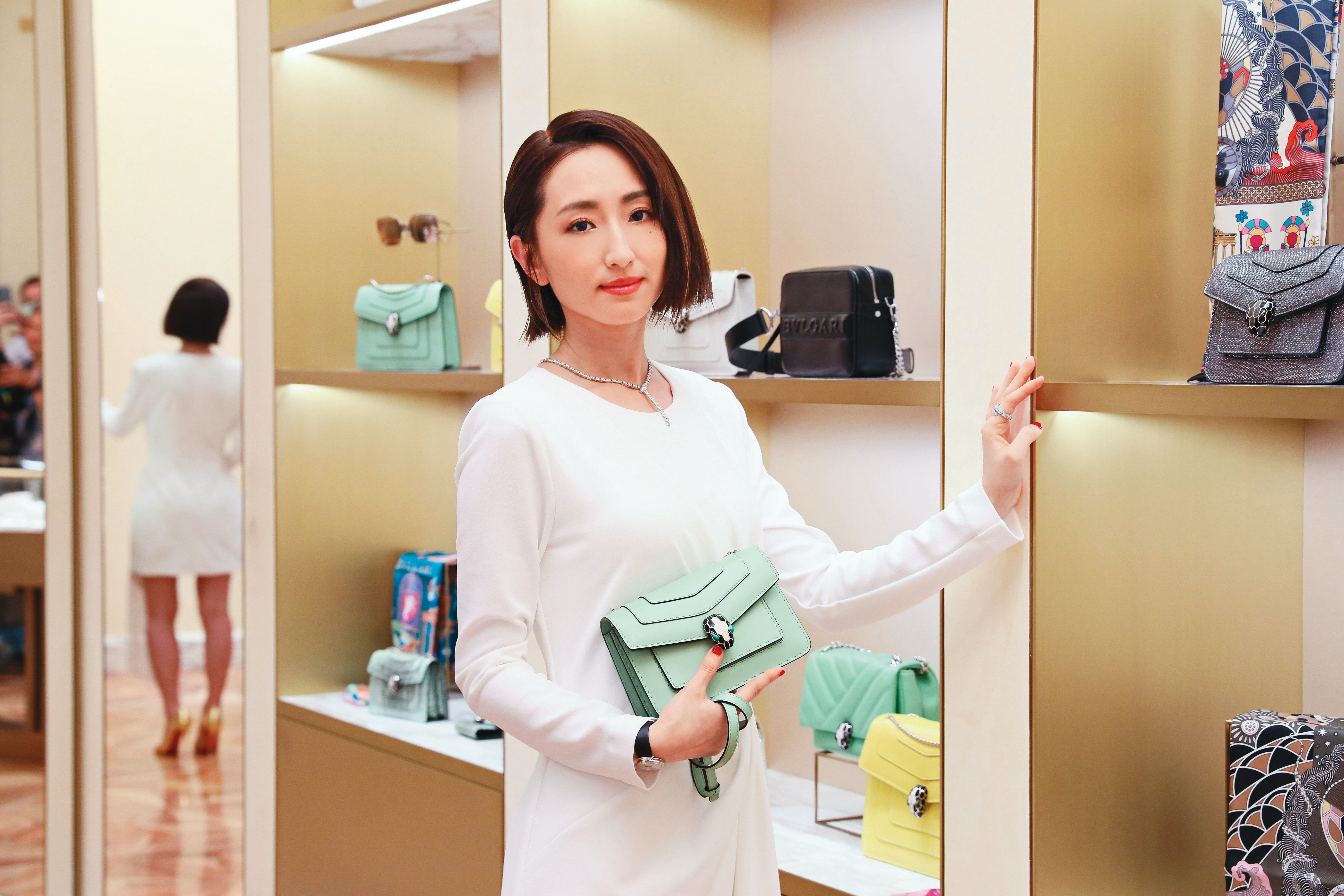 柯佳嬿2011年剛出道時，被說與桂綸鎂撞臉，多來後才知道誤會大了！