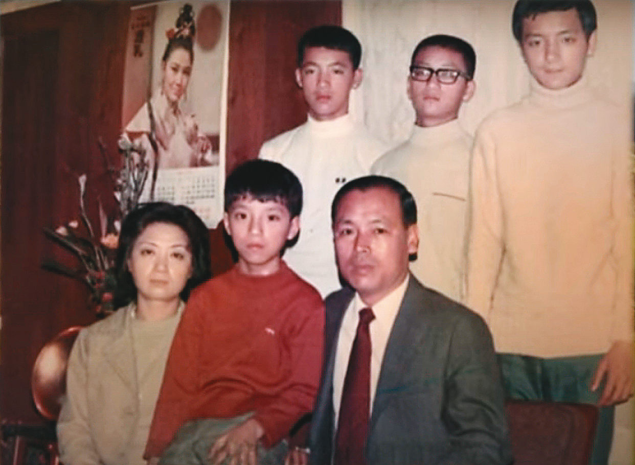 廖萬應與妻子感情甚篤,2人育有4子。(圖片來源:緬懷廖萬應先生專輯)