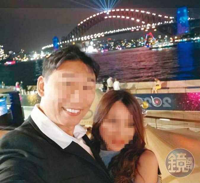 忻男（左）另名女友B女（右）發現遭劈腿後，曾打電話與A女對質。（讀者提供）