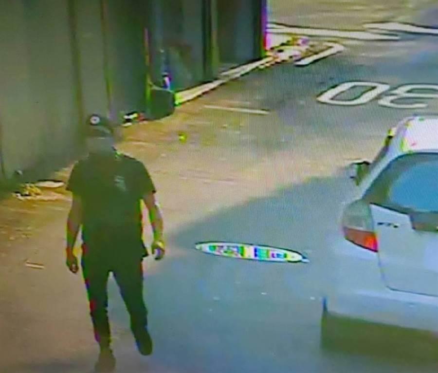 下手的陳男很快被檢警追蹤到。（翻攝畫面）