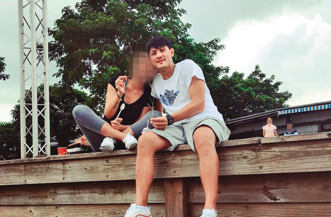 周士淵和前妻的婚姻只持續14個月，初期還相當濃情蜜意，短短幾個月就因周士淵說謊而變調。（翻攝自周士淵前妻IG）