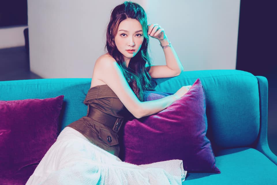 薛凱琪因為受感染者施匡翹拍合照，怕被傳染，她也急忙去醫院做檢測，20日報告出爐，所幸是虛驚一場。（翻攝薛凱琪臉書）