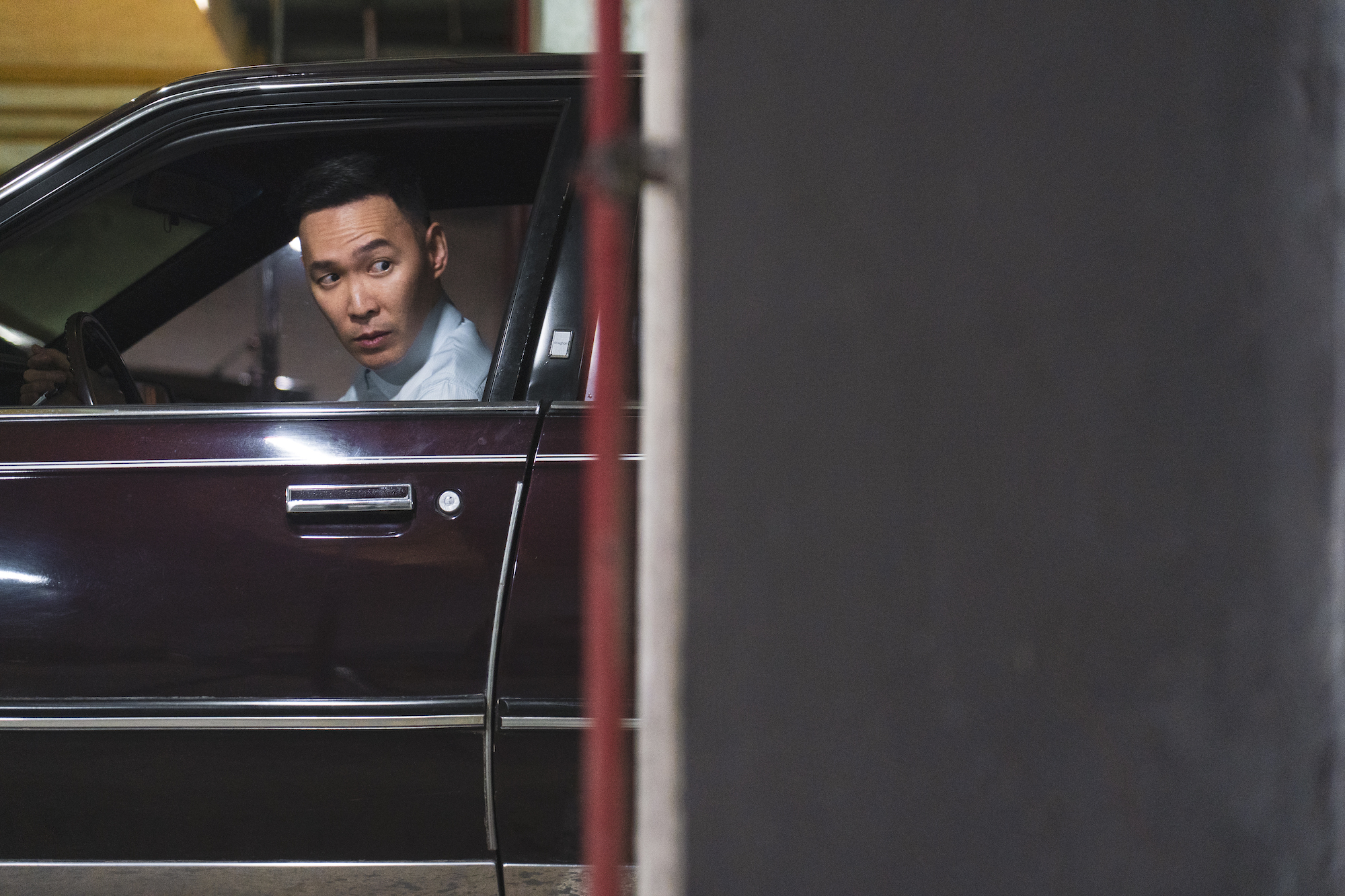 張少懷在短片《停車》與電影《怪胎》都是扮演同一個人物，形成另類的彩蛋。（牽猴子提供）