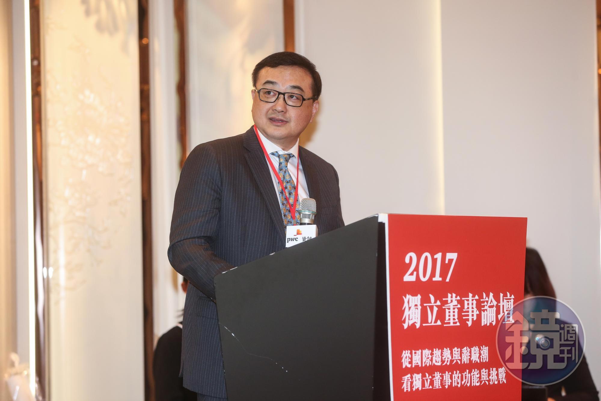 香港獨立非執行董事協會的創會會長范仁達(圖),與台灣政界人士交好,也和中國官方關係密切。