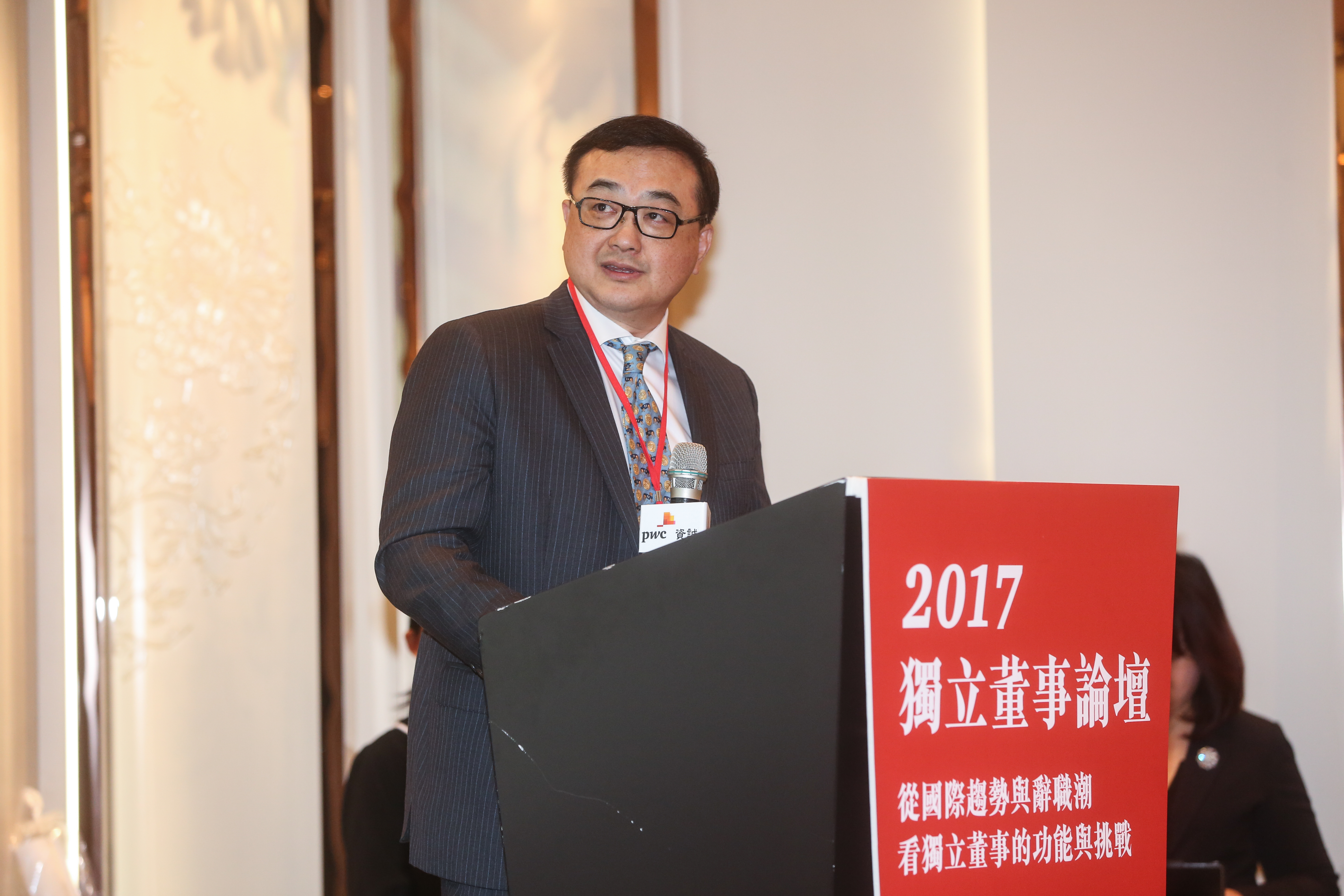 香港獨立非執行董事協會的創會會長范仁達（圖），與台灣政界人士交好，也和中國官方關係密切。