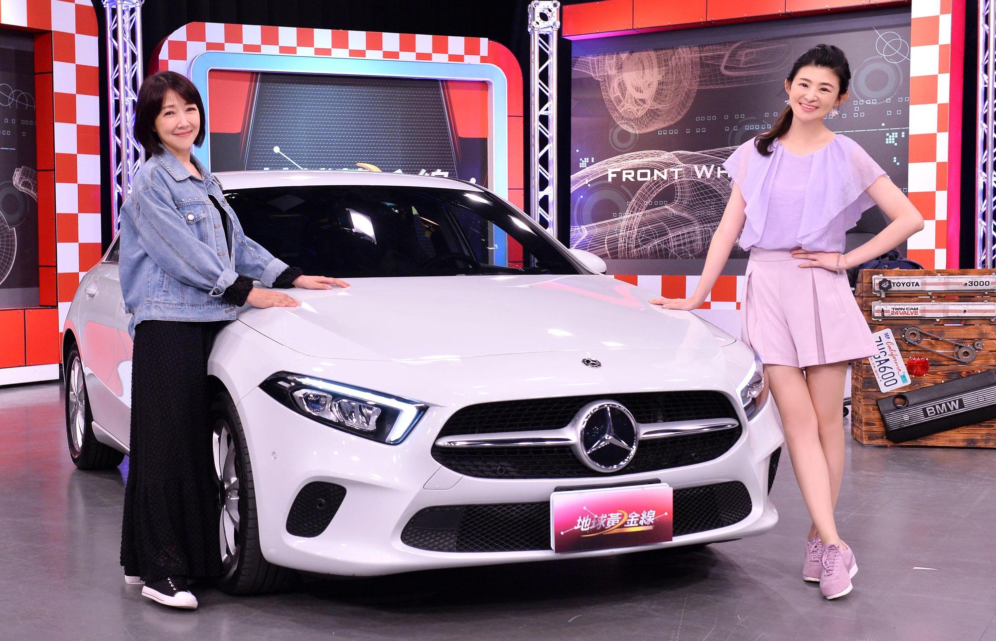 余皓然上TVBS《地球黃金線》透露和老公王中平對車子需求不同,為了家庭婚姻美滿,才買第2台車。(TVBS提供)