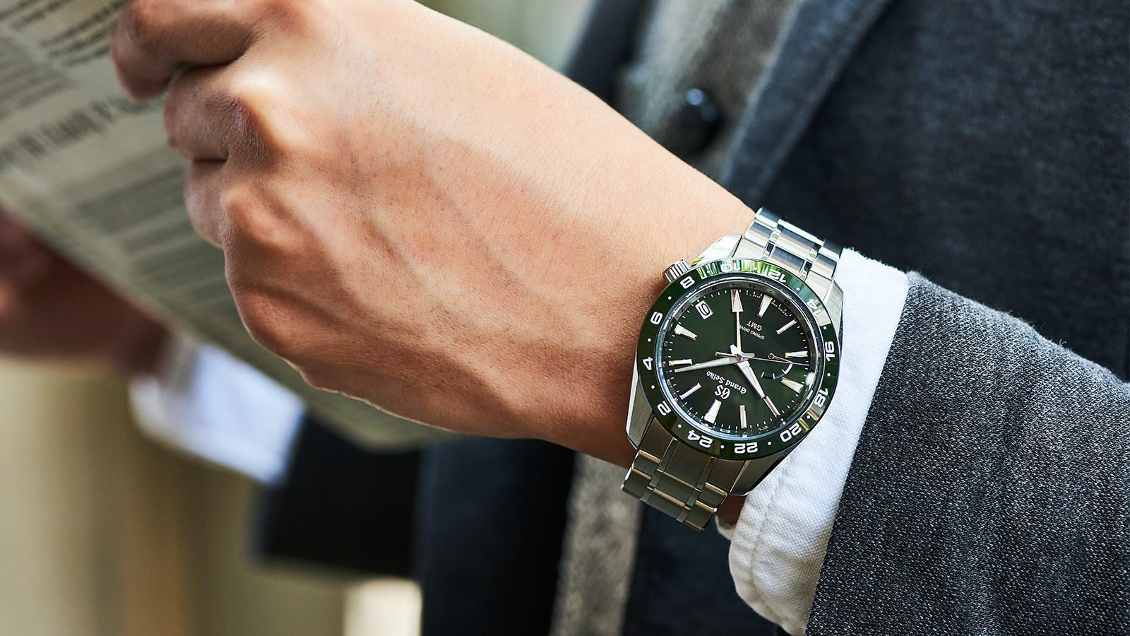 GRAND SEIKO的運動錶在資深設計師久保進一郎的詮釋下，定位是「具機能性的正裝錶」，因此不會散發出典型運動錶會有的粗獷感，而是具備進階性能的日常佩戴款。
