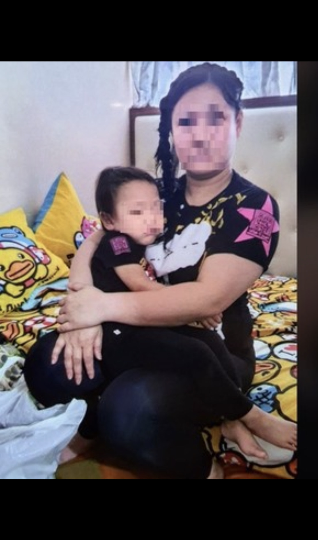 女星林雅詩公在臉書ＰＯ出小三照片，留言大罵小三下賤。（翻攝林雅詩臉書）