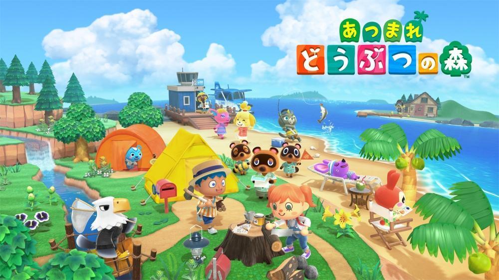 任天堂公布日本2020上半年Switch遊戲下載排行榜,第一名不意外的由《集合啦!動物森友會》奪下。(翻攝日本任天堂官網)