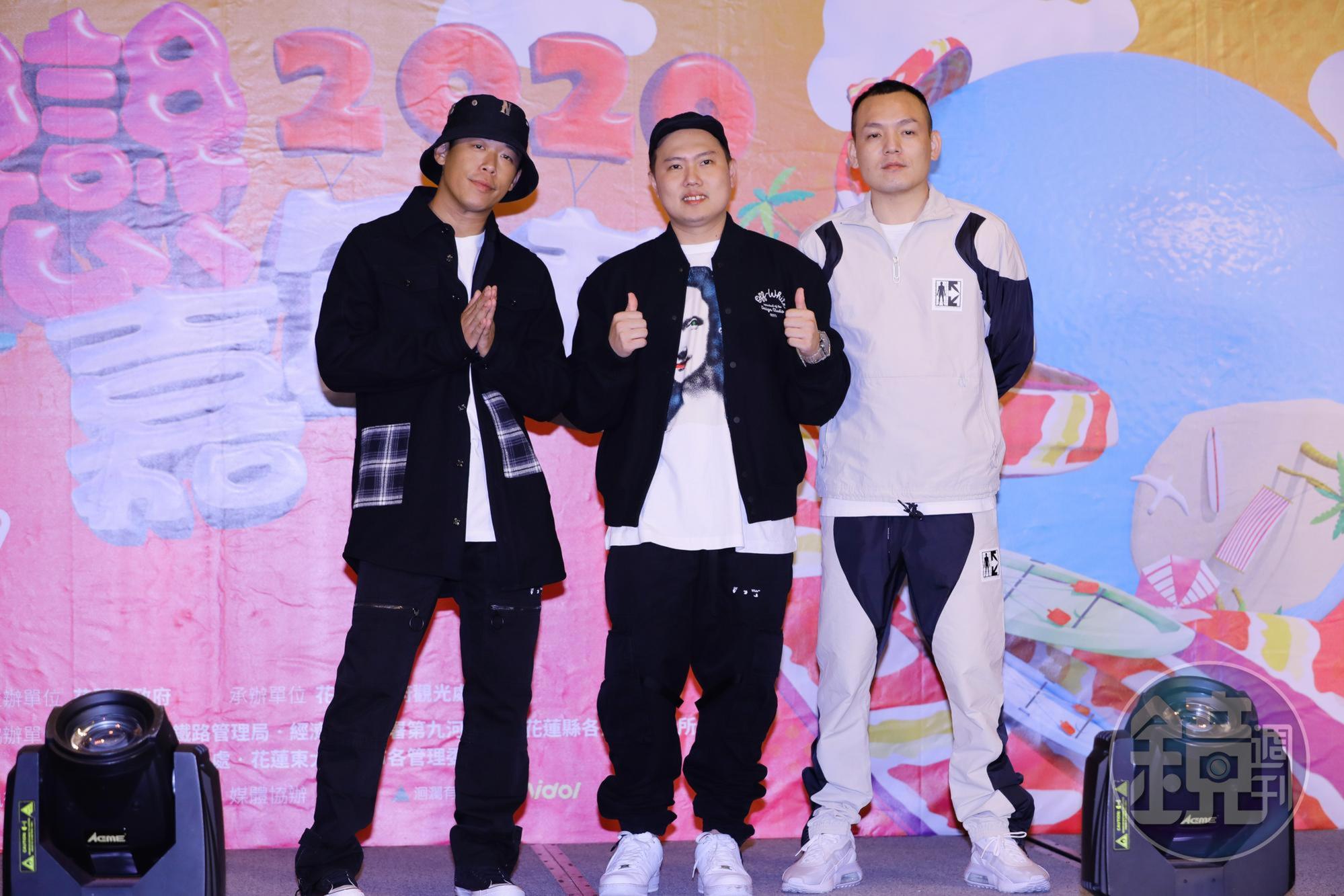 玖壹壹記者會現場首度演唱新歌《過來我家坐》。