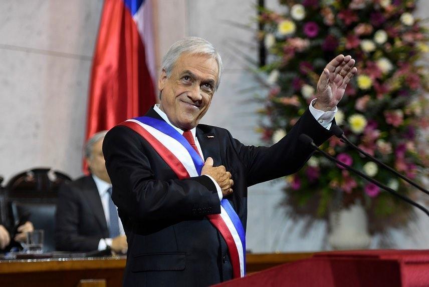 儘管原本持反對意見,但智利總統皮涅拉(Sebastián Piñera)最後宣布將批准退休金改革法案。(翻攝自Sebastián Piñera臉書)