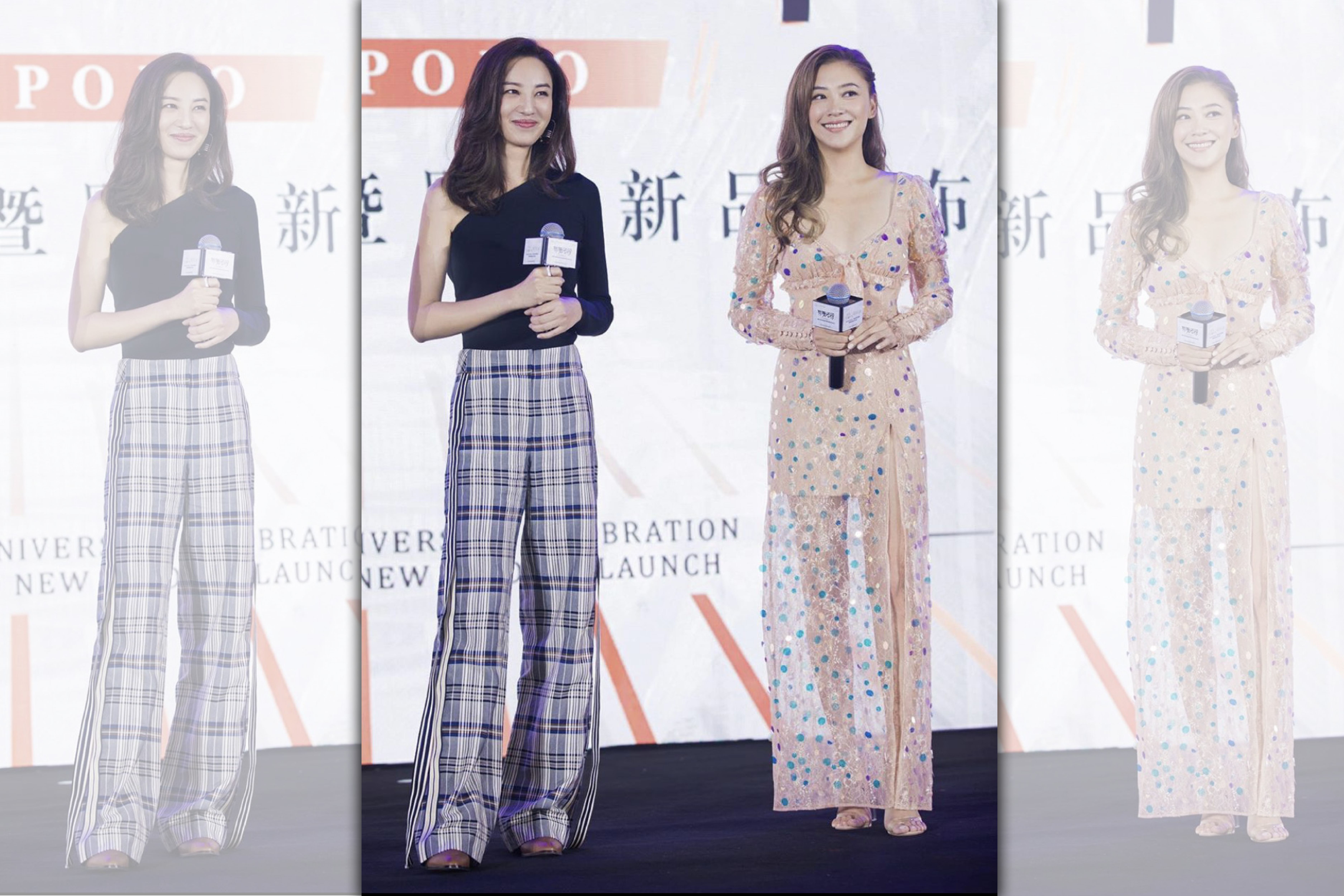 香港女星鄭希怡與應采兒參加大陸女團選秀節目《乘風破浪的姐姐》，兩人回憶當年在泰國參加應采兒生日會時墜樓意外。（翻攝自鄭希怡IG）