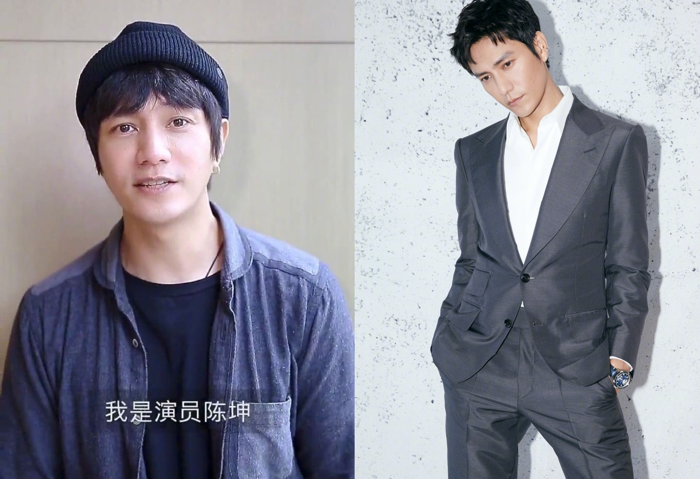 陳坤瘦下10公斤,看起來簡直像另一個人。(網路圖片)