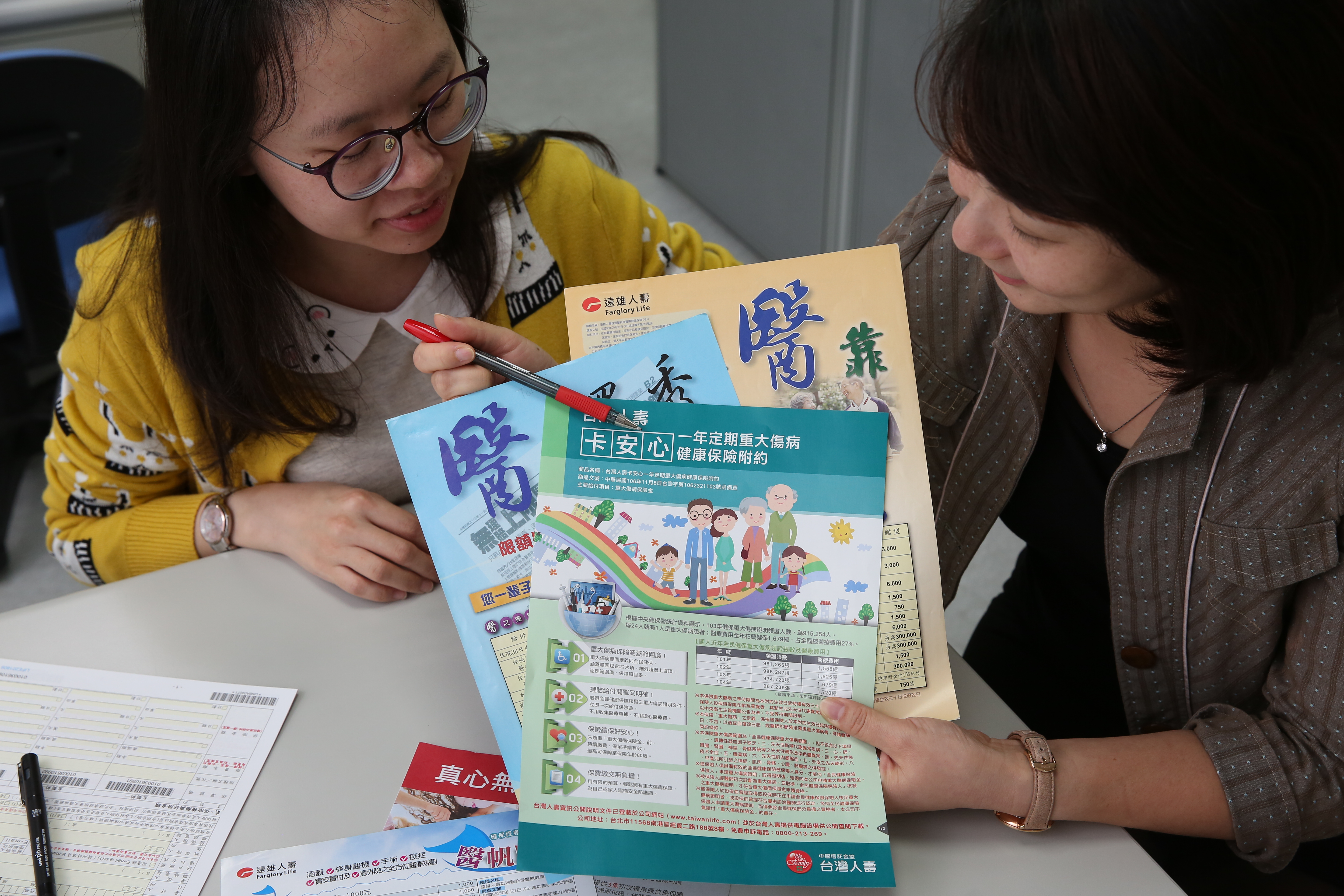 民眾對醫療品質要求日益提高，促成實支實付型或日額型健康險的熱賣。