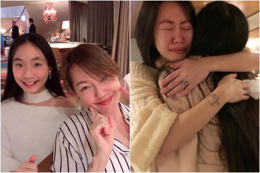 小S向二女兒Lily喊話「18歲以前禁止談戀愛」。(翻攝自IG)